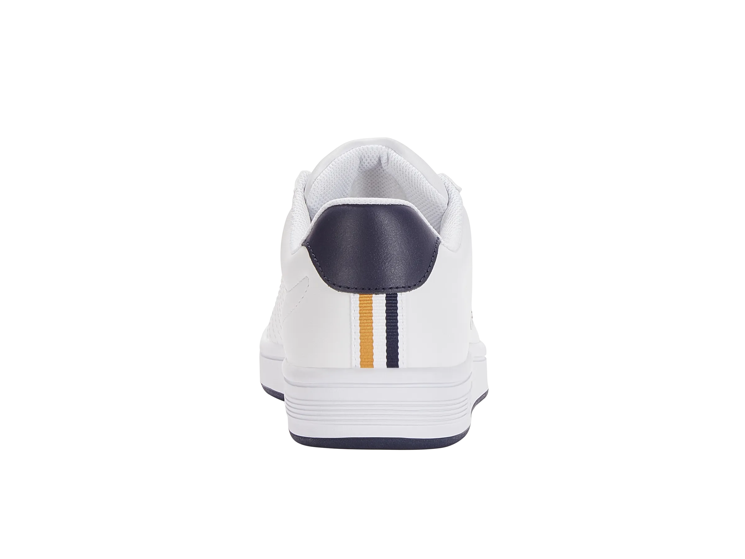 06599-856-M | COURT SHIELD | WHITE/NAVY/HONEY GOLD
