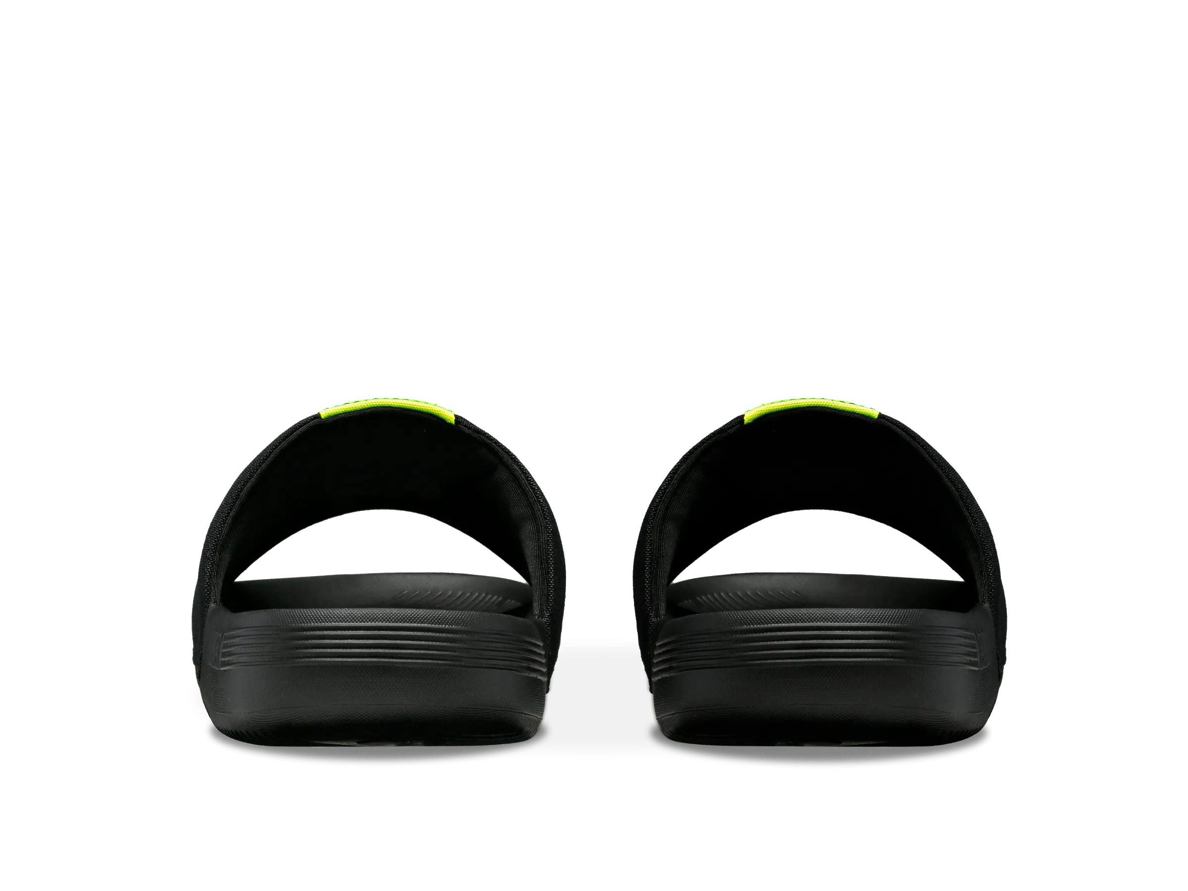 08951-071-M | SLIDE SANDAL LN X MCLAREN F1 TEAM | BLACK/SAFETY YELLOW