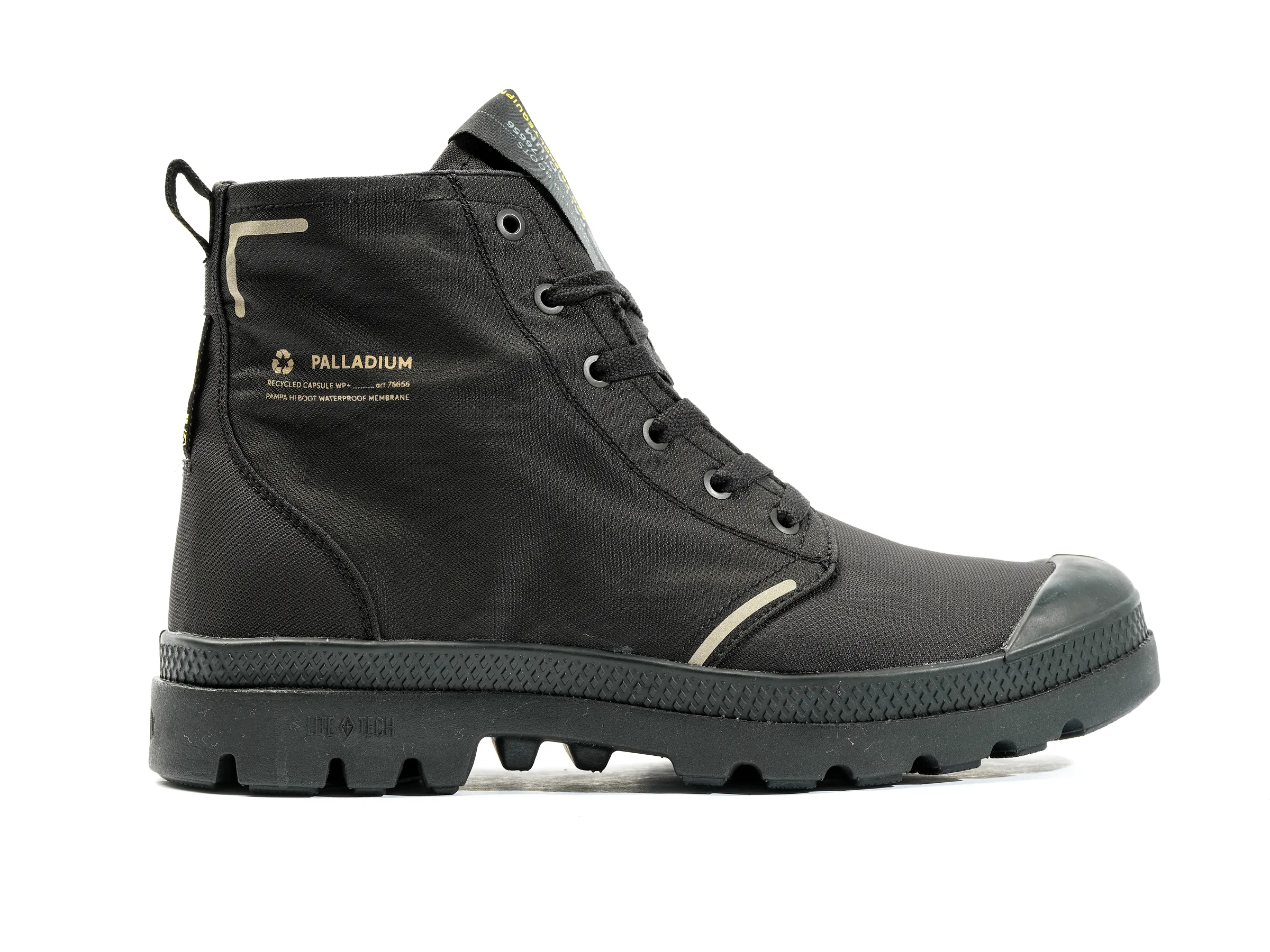 76656-001-M | PAMPA LITE  RECYCLE WP  | BLACK/BLACK