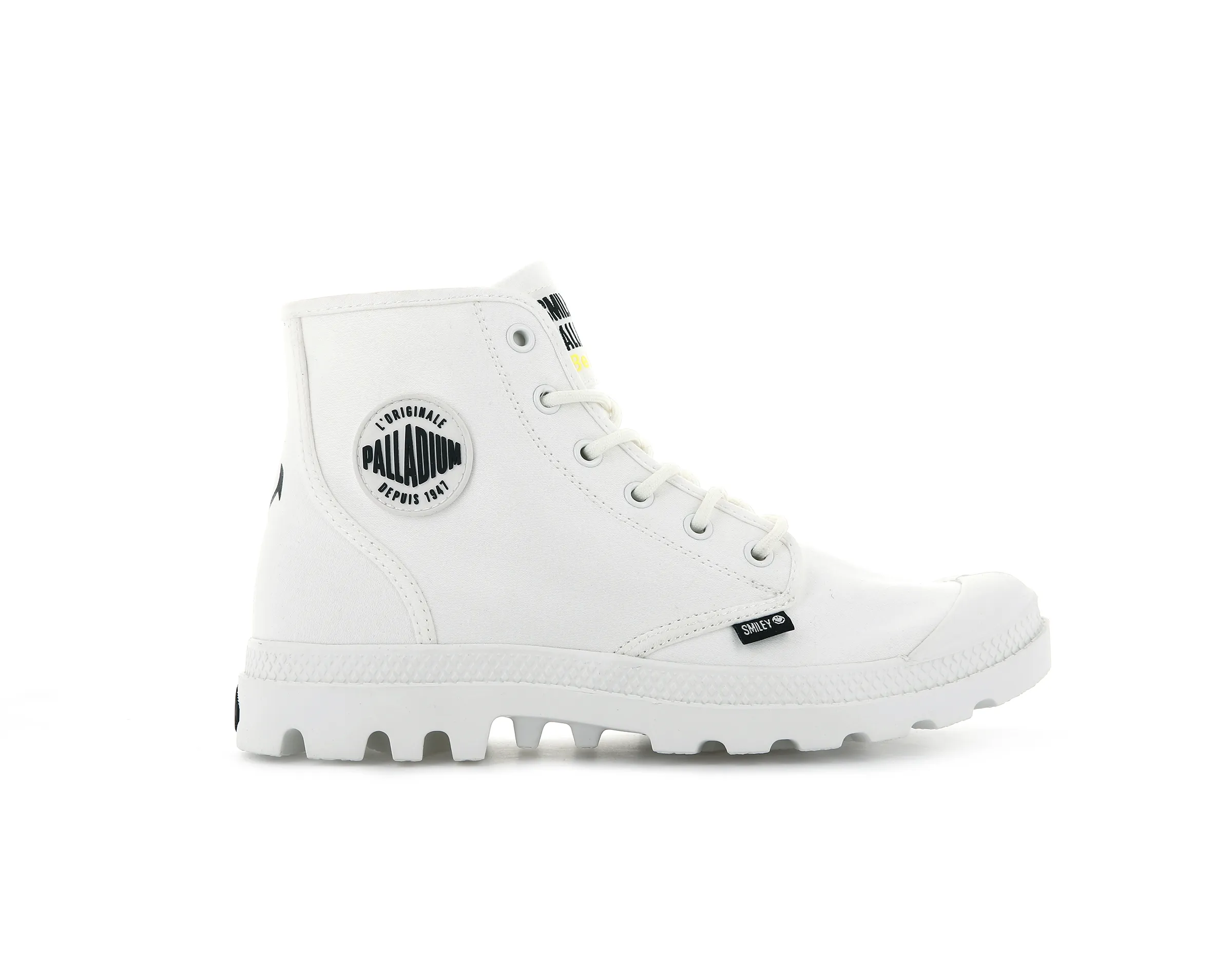 77079-116-M | SMILEY  PAMPA HI BE KIND | STAR WHITE