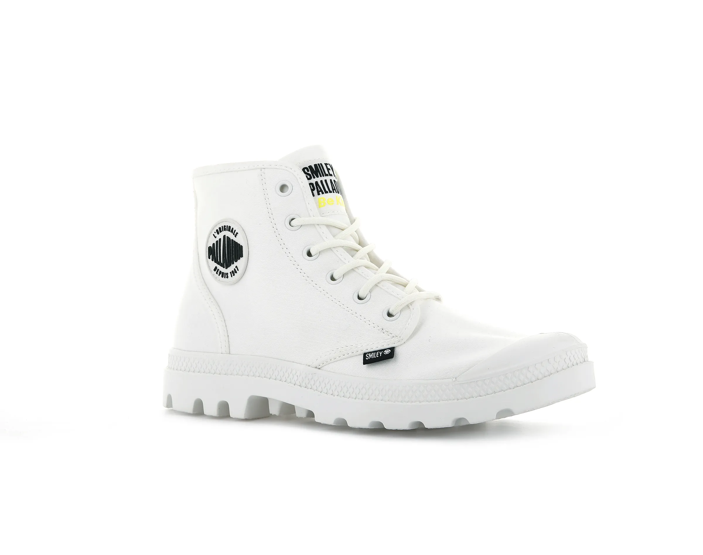 77079-116-M | SMILEY  PAMPA HI BE KIND | STAR WHITE