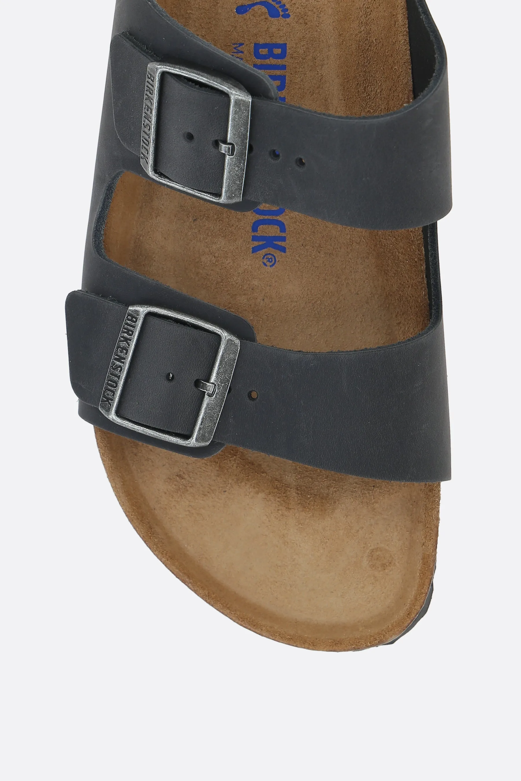 Arizona BS oiled leather flat sandals (Narrow Fit)