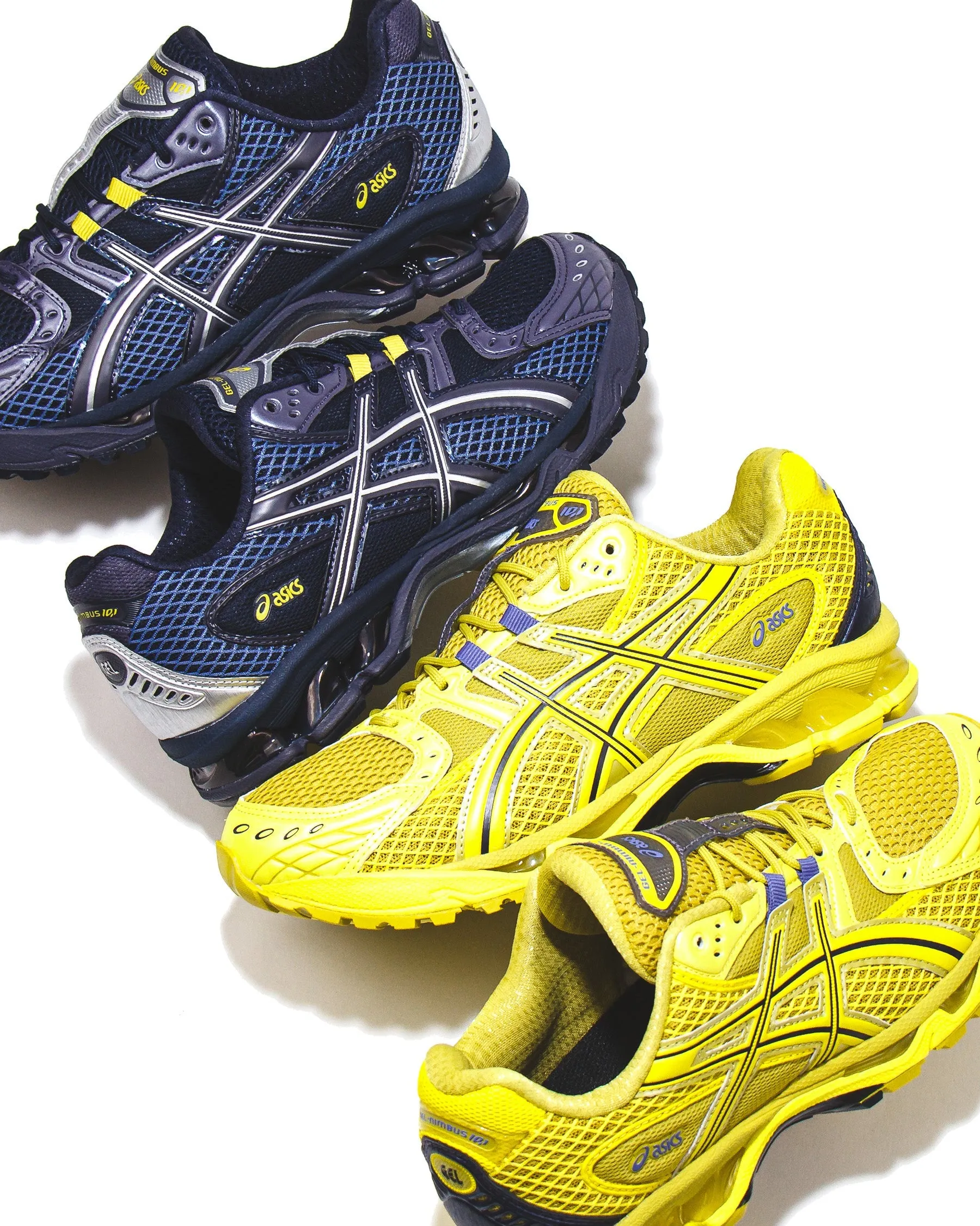 Asics Men Gel-Nimbus 10.1 Kelp Lemon Spark 1203A599-300