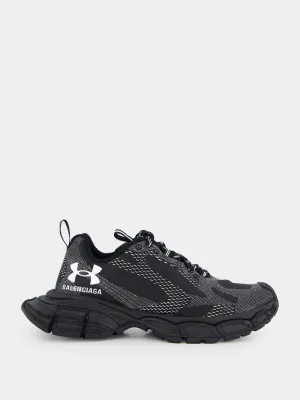 Black 3XL Knit Sneakers