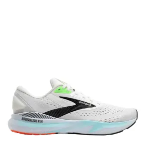 Brooks Men's Adrenaline GTS 24 Running Shoes in White/Gecko/Atomizer AW25