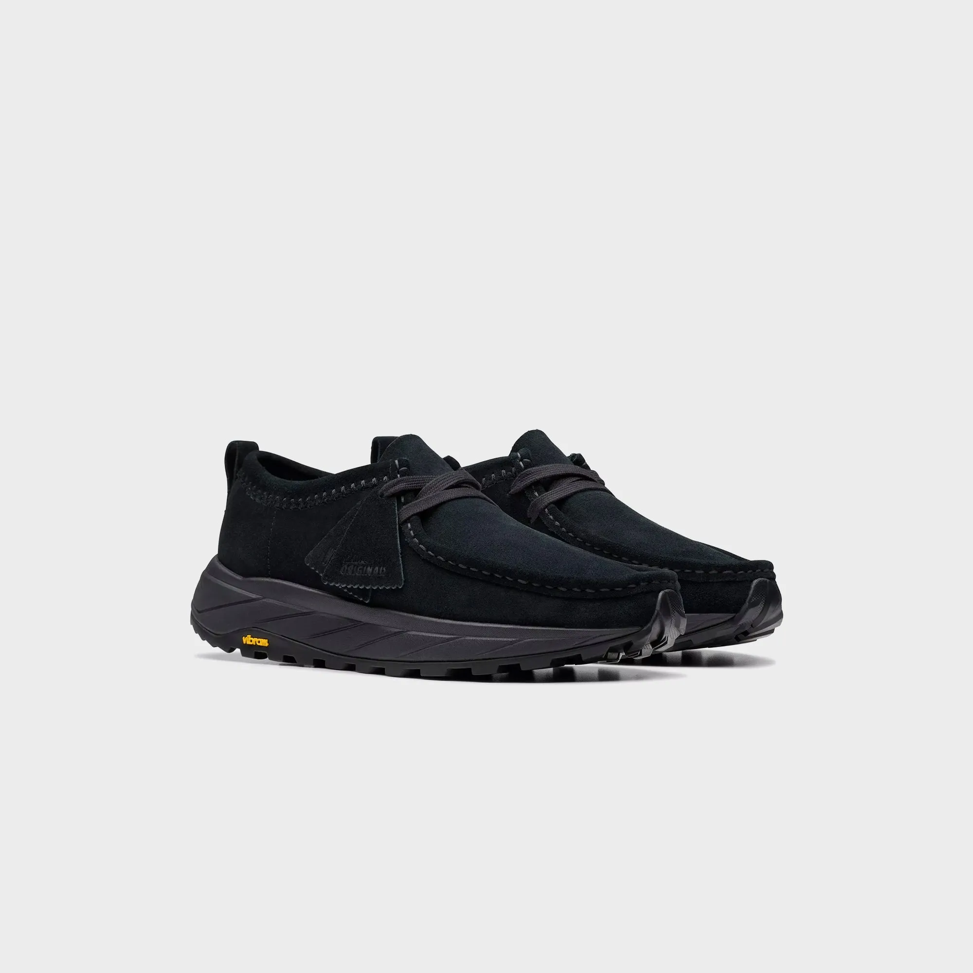 Clarks Walla Eden Lo Suede - Black