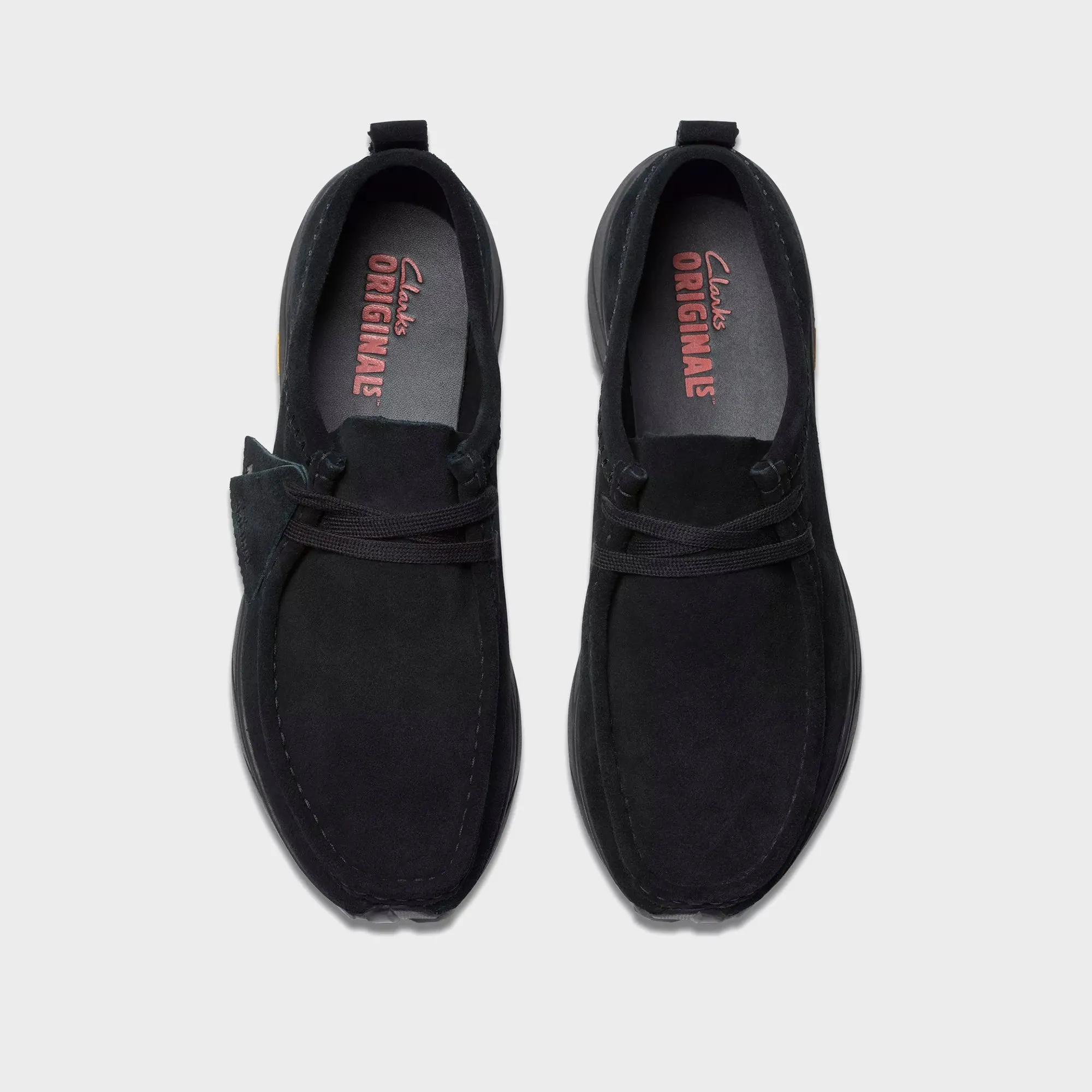 Clarks Walla Eden Lo Suede - Black