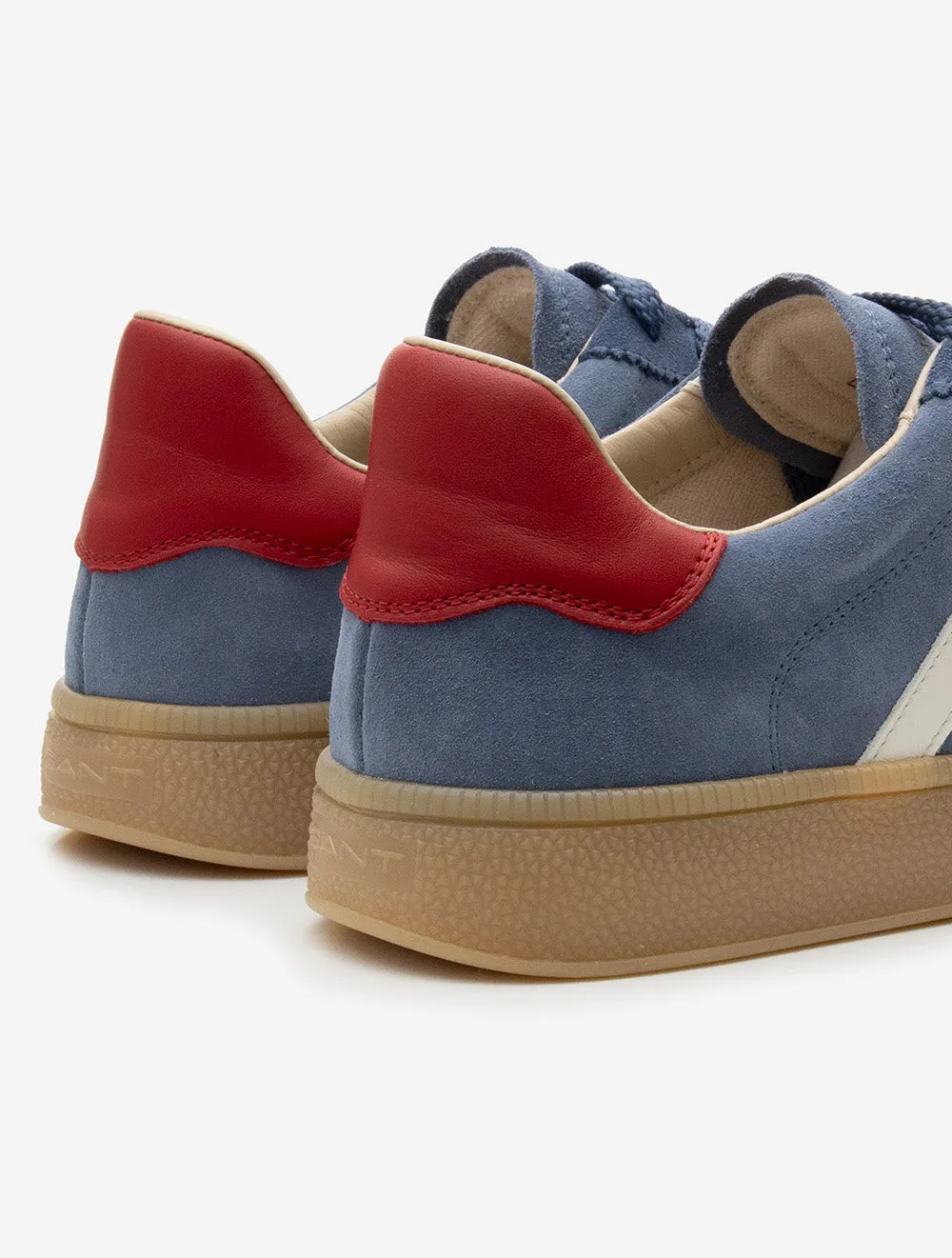 Cuzmo Leather Suede Sneaker Blue