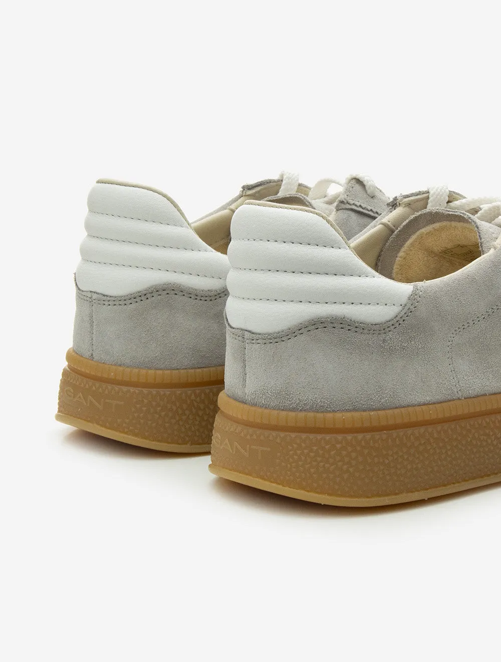 Cuzmo Leather Suede Sneaker Fog Grey