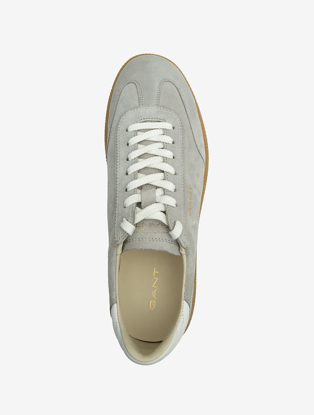 Cuzmo Leather Suede Sneaker Fog Grey