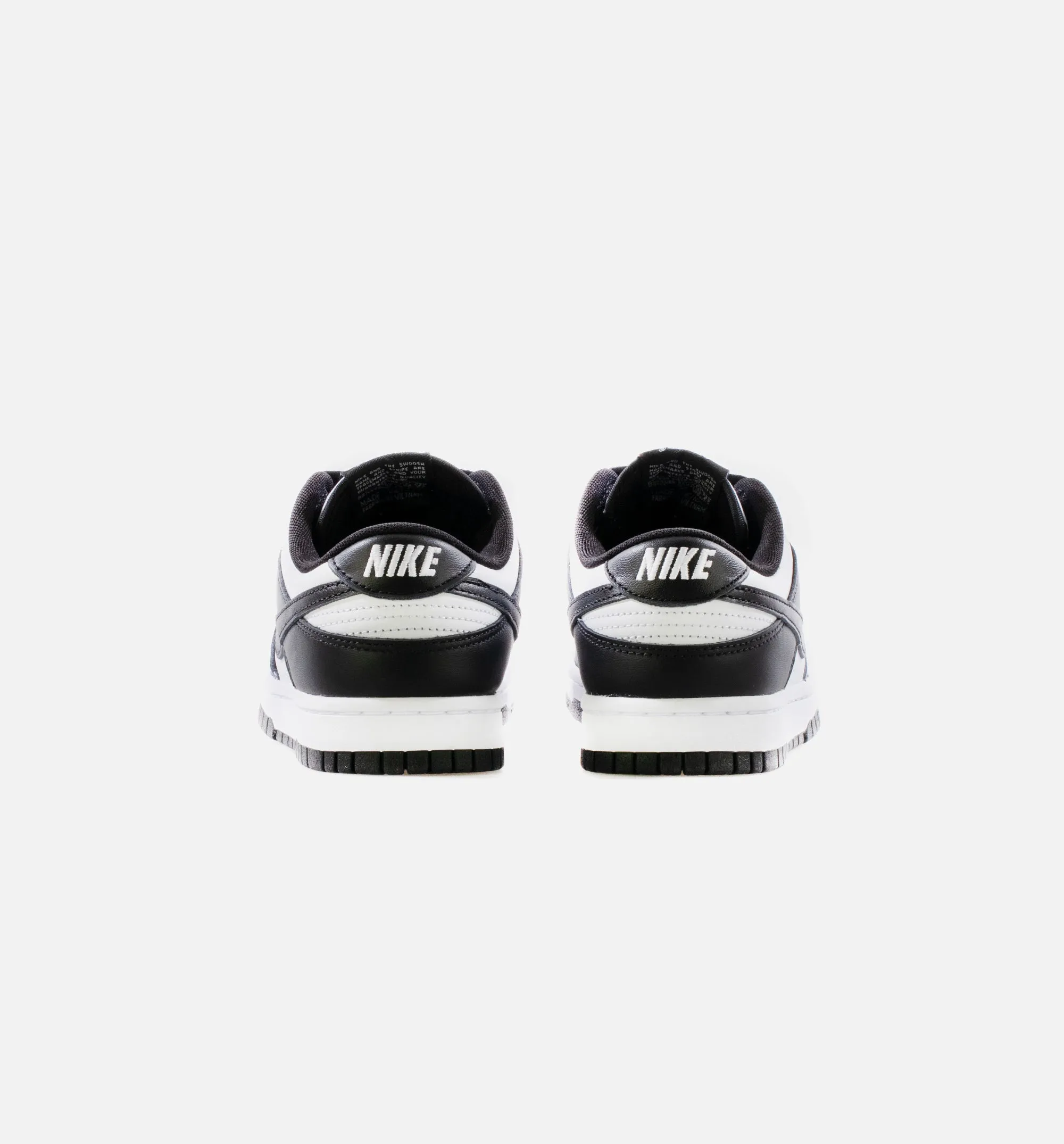 Dunk Low Mens Lifestyle Shoe - Black/White Free Shipping