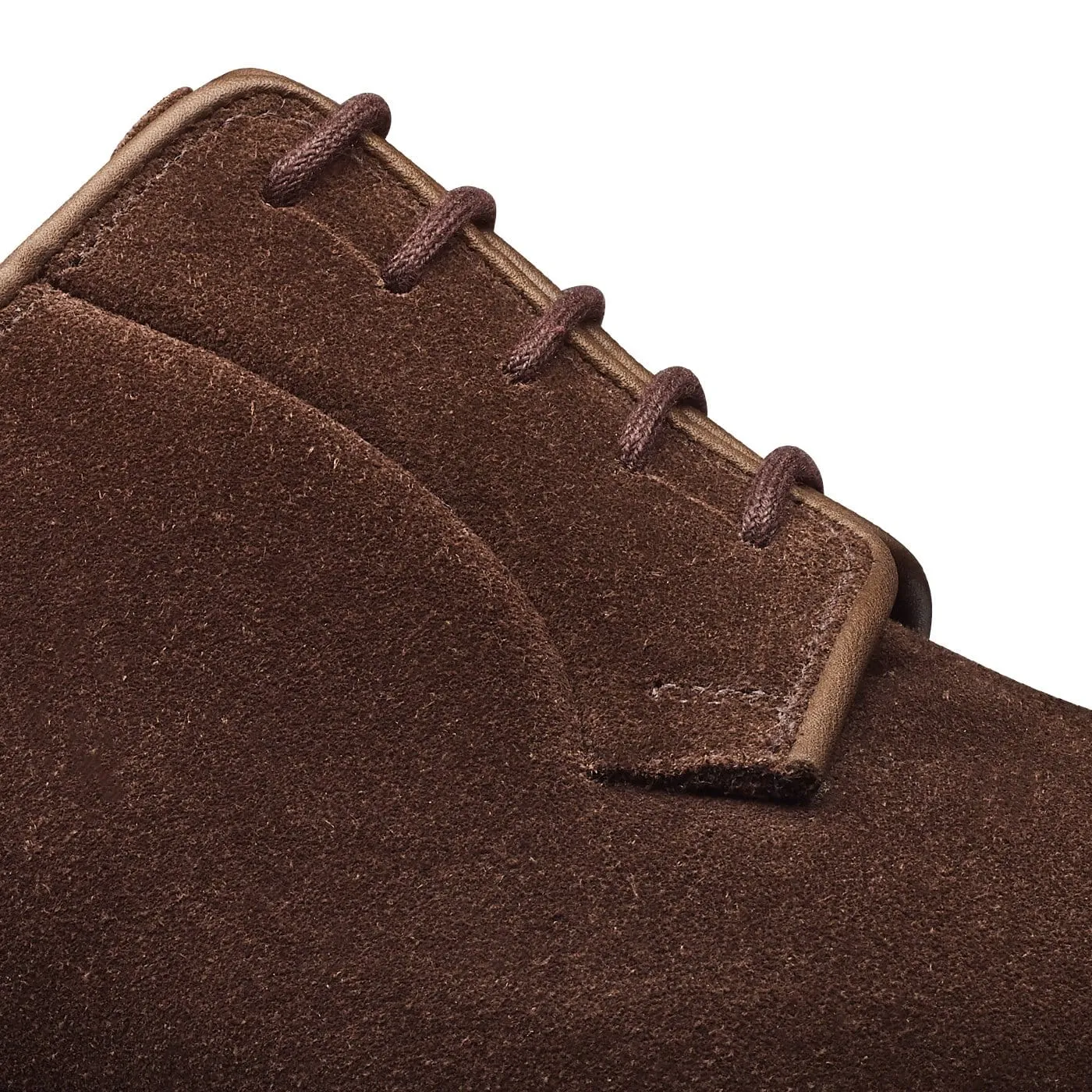 Lanark 3 Dark Brown Suede