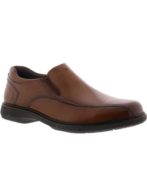 Leather Slip-On Mens Slip On Flat Loafers