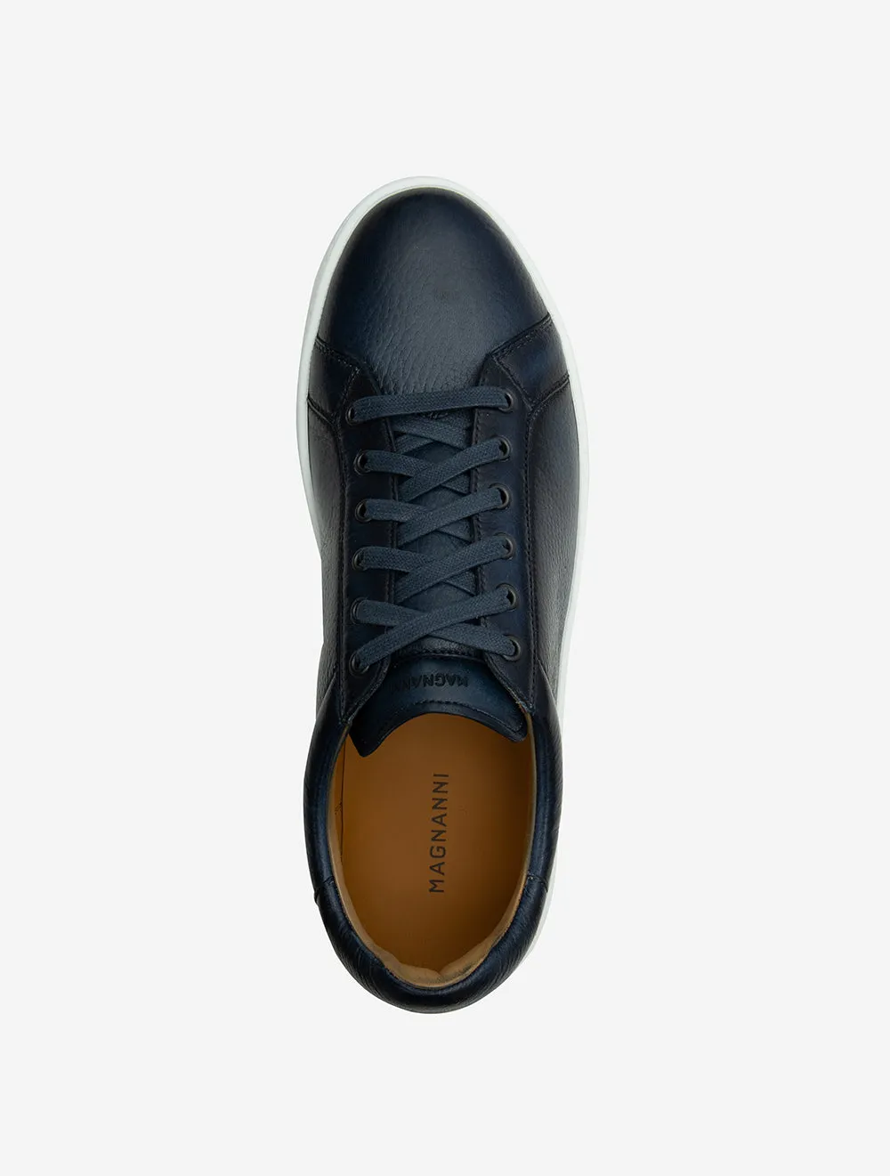 Leve White Sole Sneaker Navy