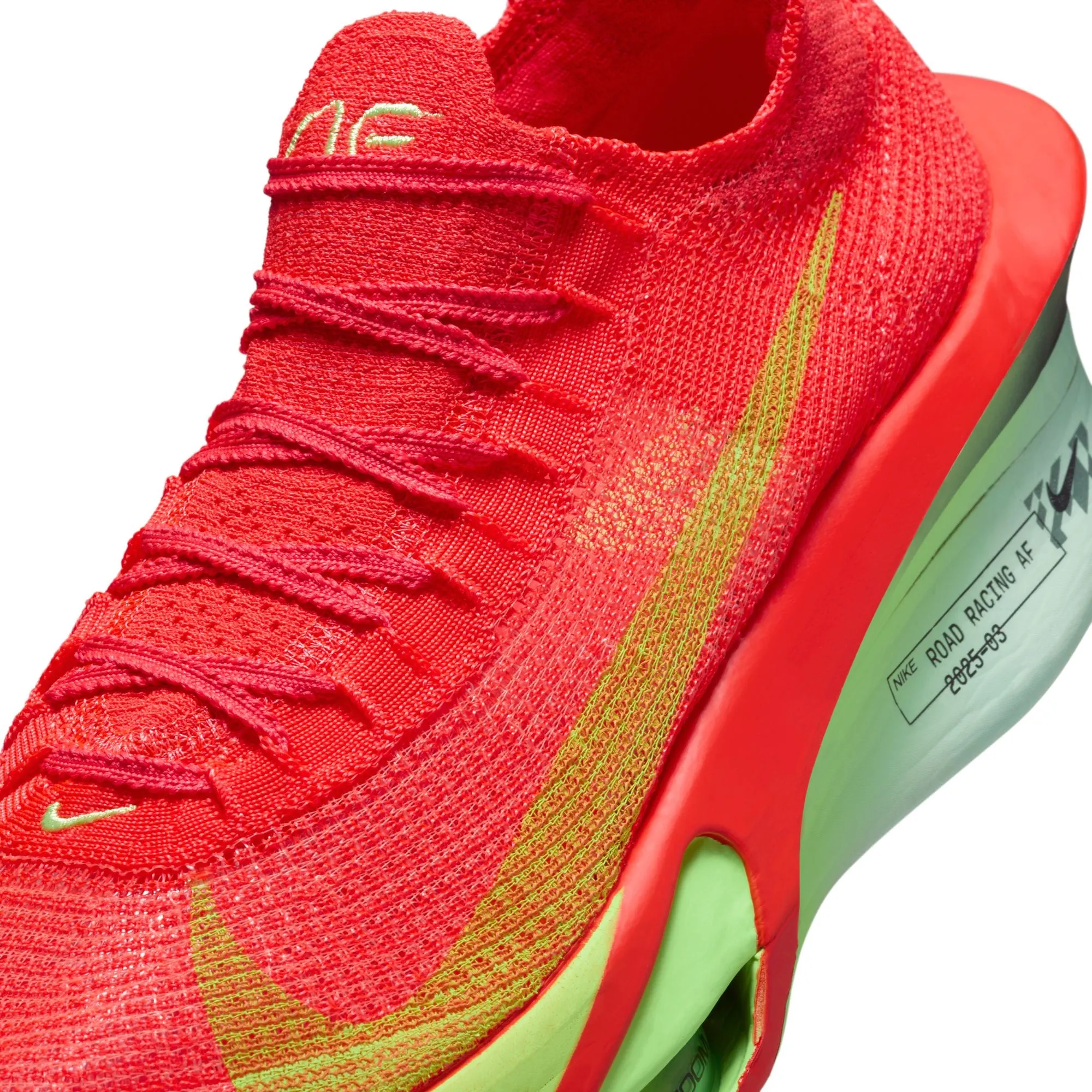 Men's Alphafly 3 (600 -  Bright Crimson/Cave Purple-Lime Blast
