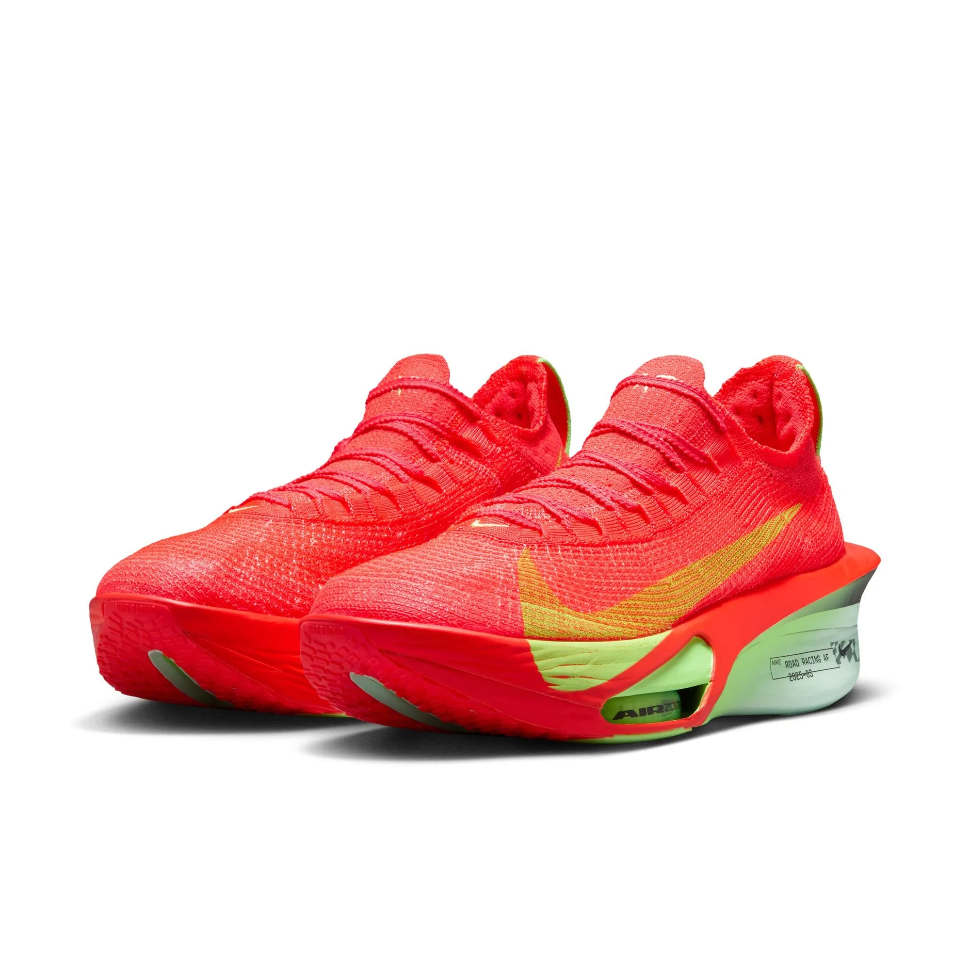 Men's Alphafly 3 (600 -  Bright Crimson/Cave Purple-Lime Blast