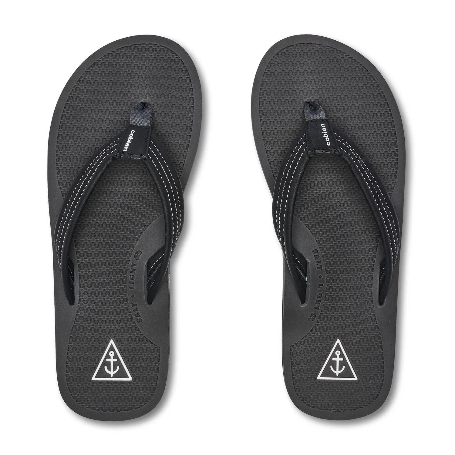 Men's Anchor Sandals In Black