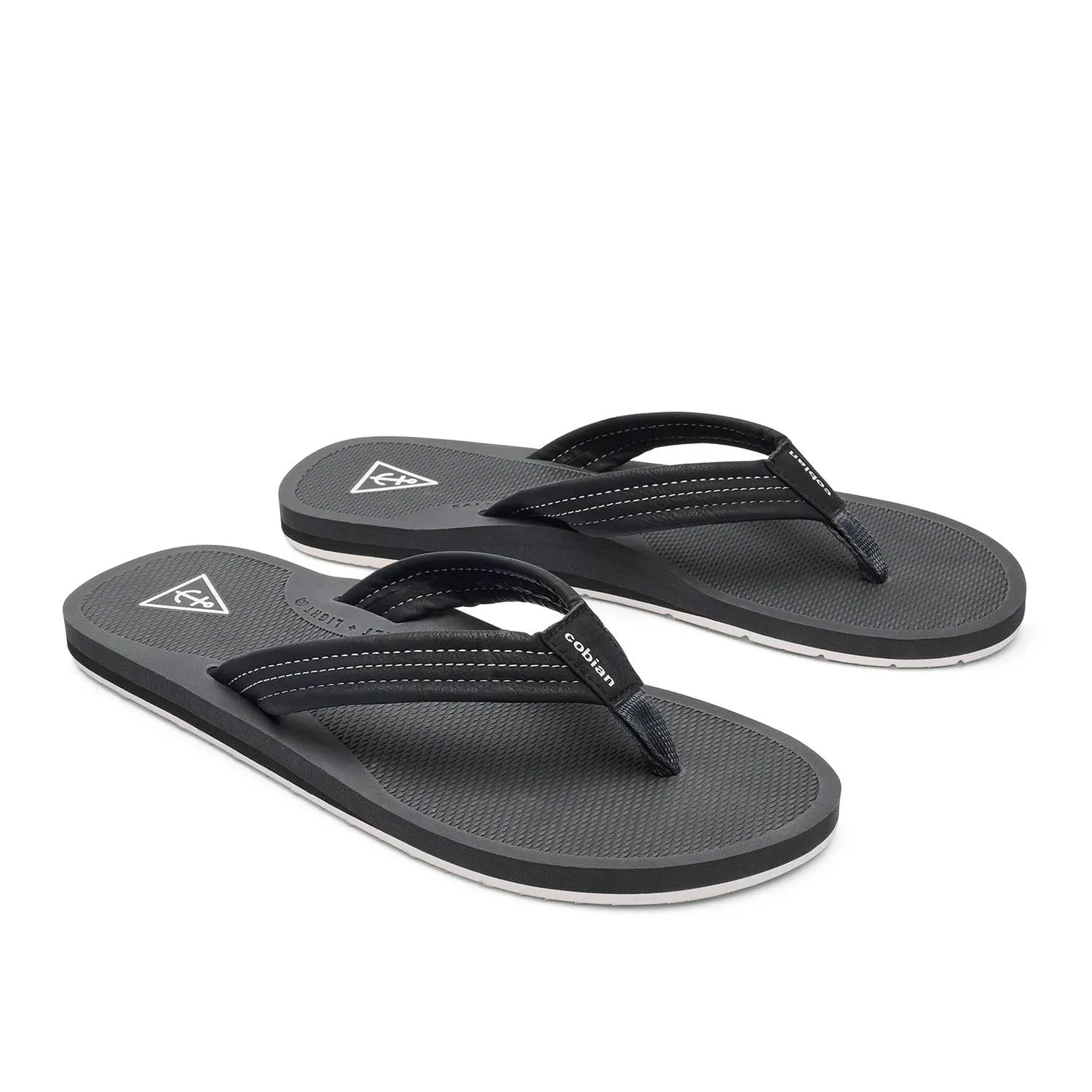 Men's Anchor Sandals In Black