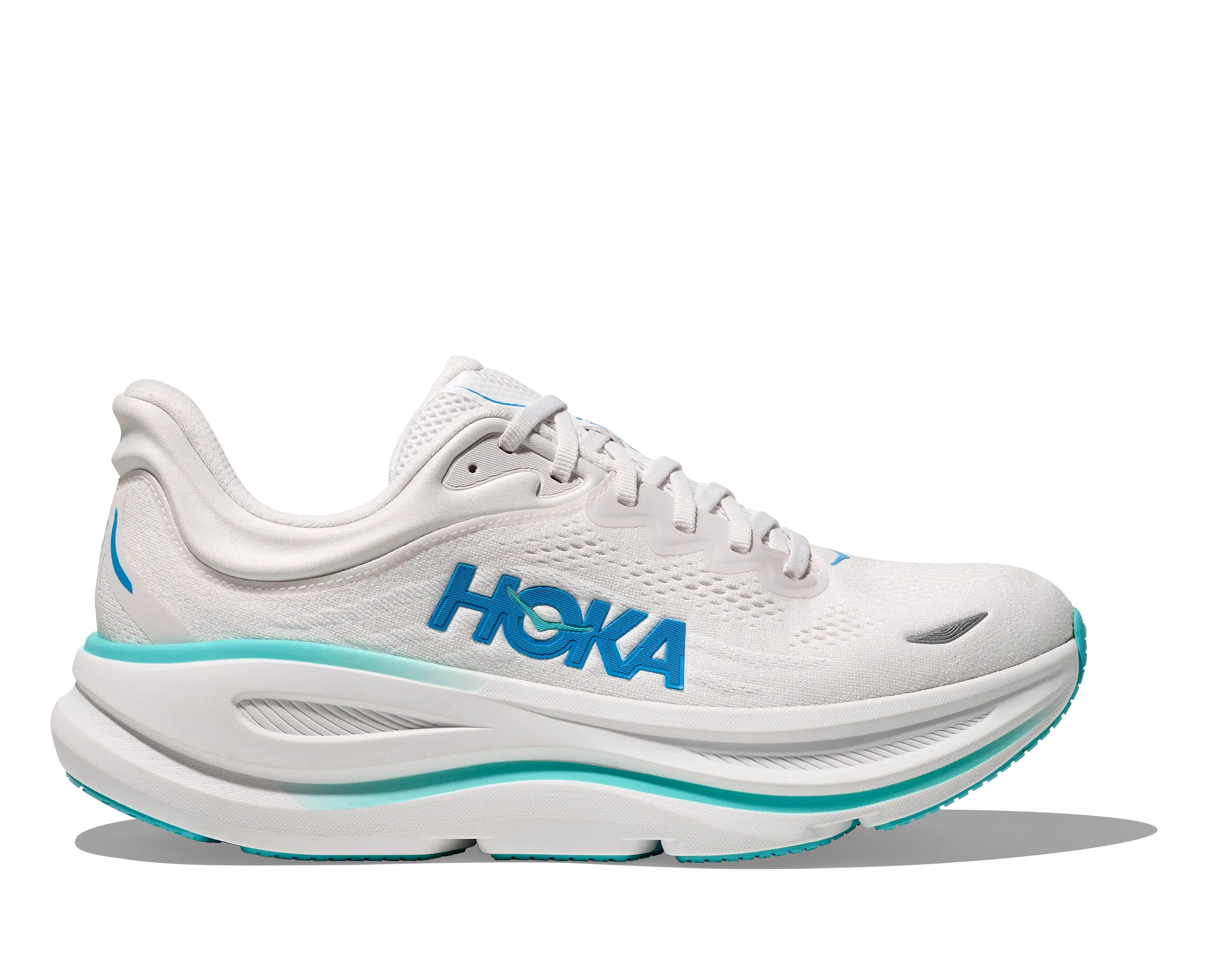 Men's Bondi 9 (WKB - White/Hoka Blue)