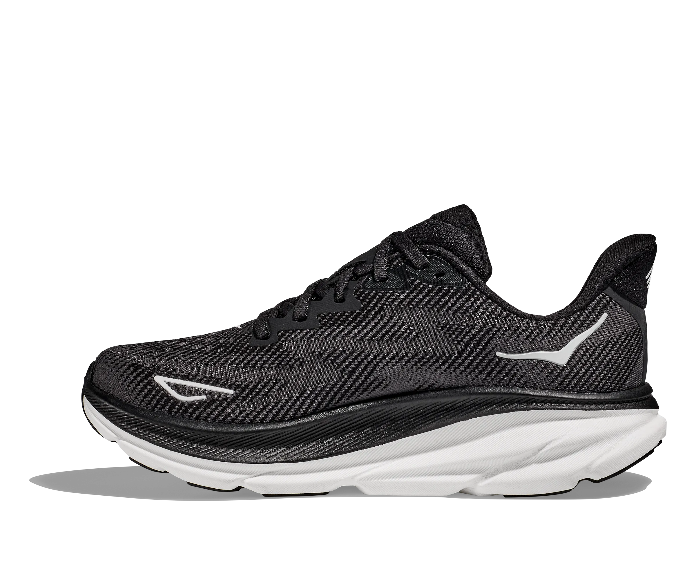 Men's Clifton 9 (BWHT - Black/White)