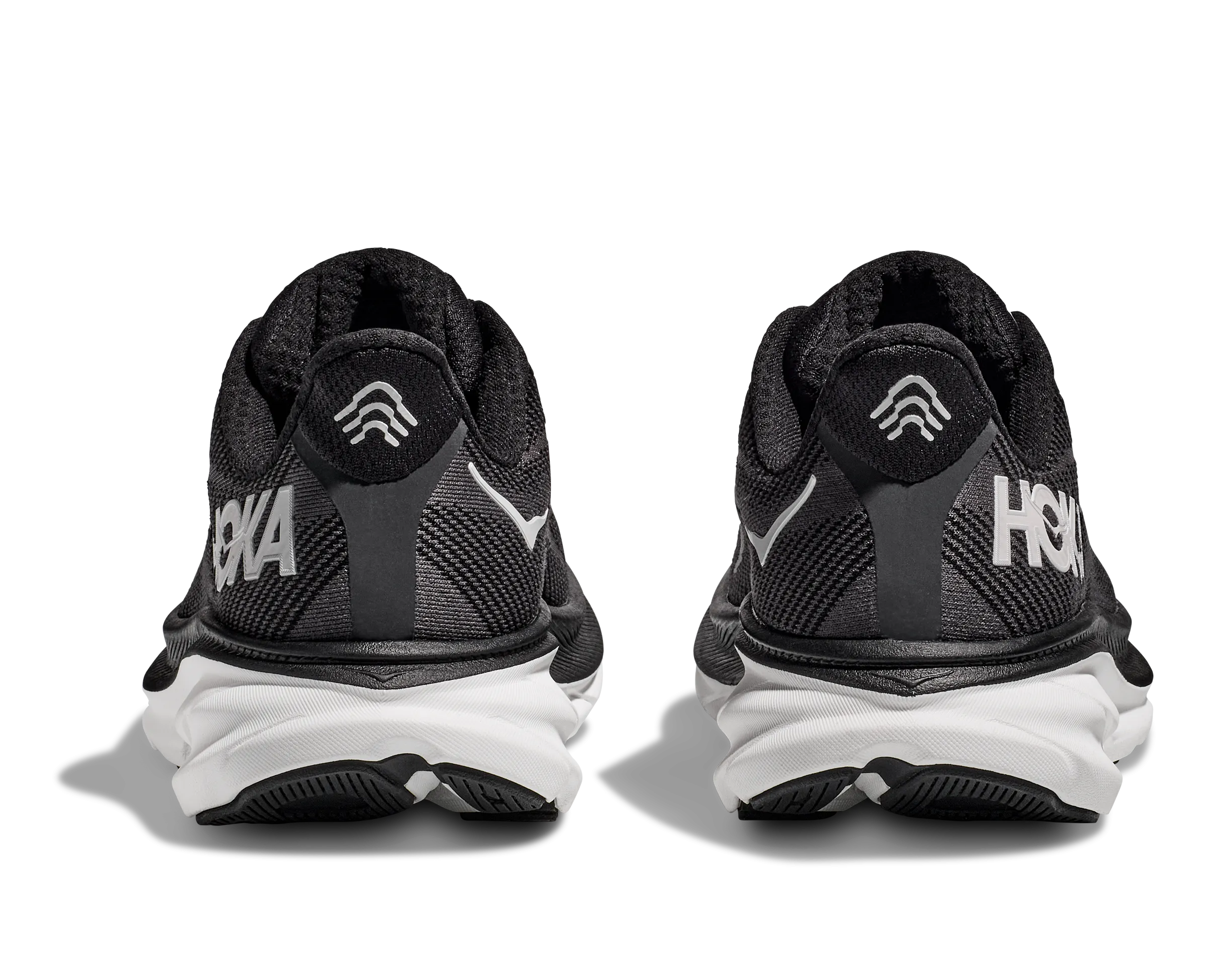 Men's Clifton 9 (BWHT - Black/White)