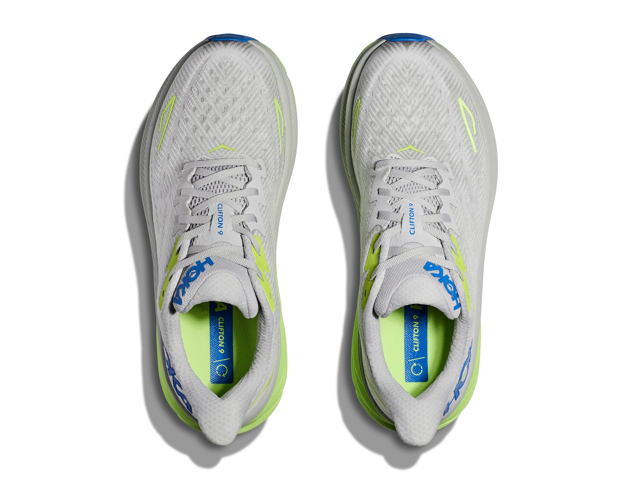 Men's Clifton 9 (STLC - Stardust/Electric Cobalt)