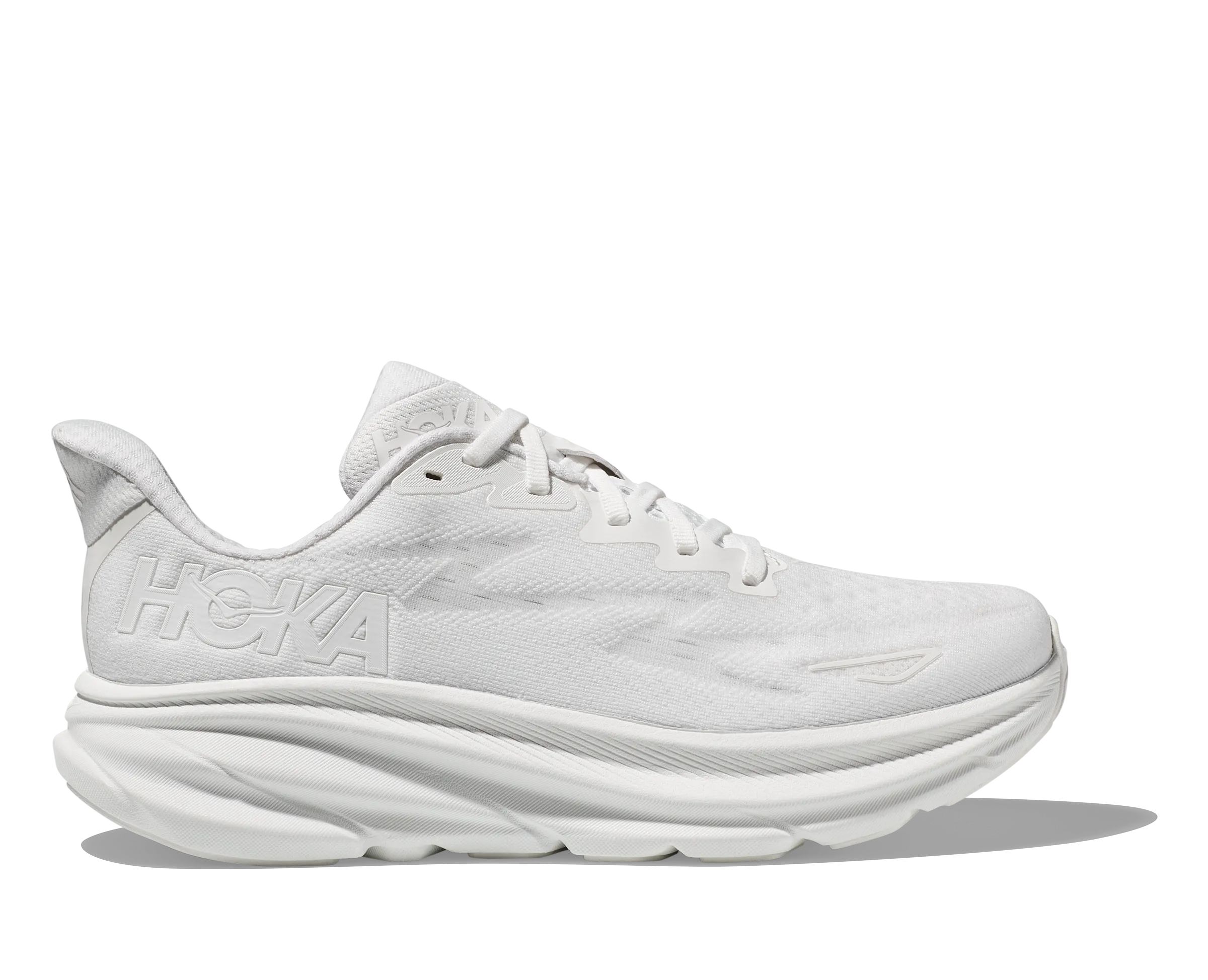 Men's Clifton 9 (WWH - White/White)