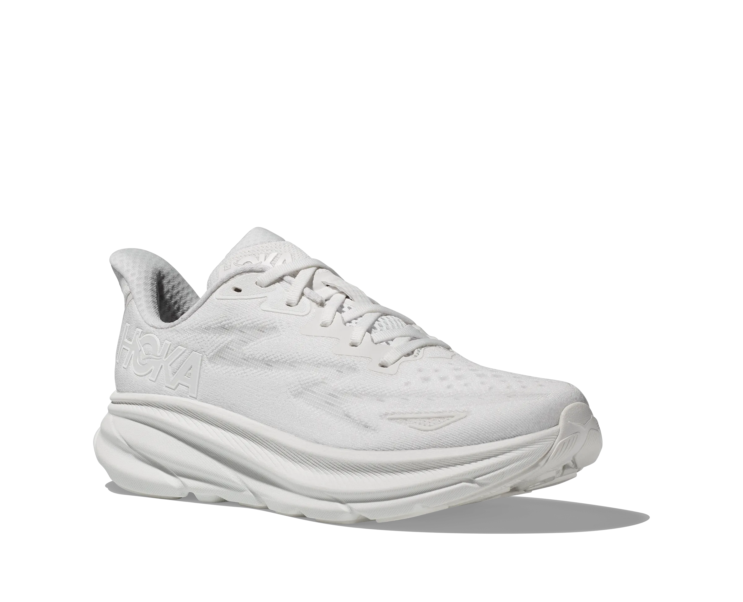 Men's Clifton 9 (WWH - White/White)