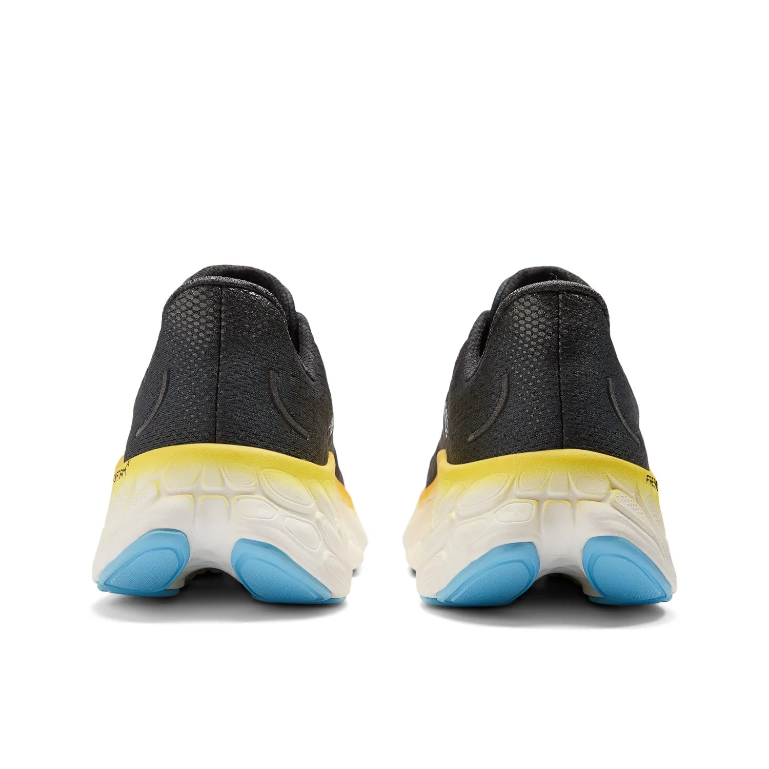 Men??s Fresh Foam More v4 (CD - Black/Coastal Blue/Ginger Lemon)