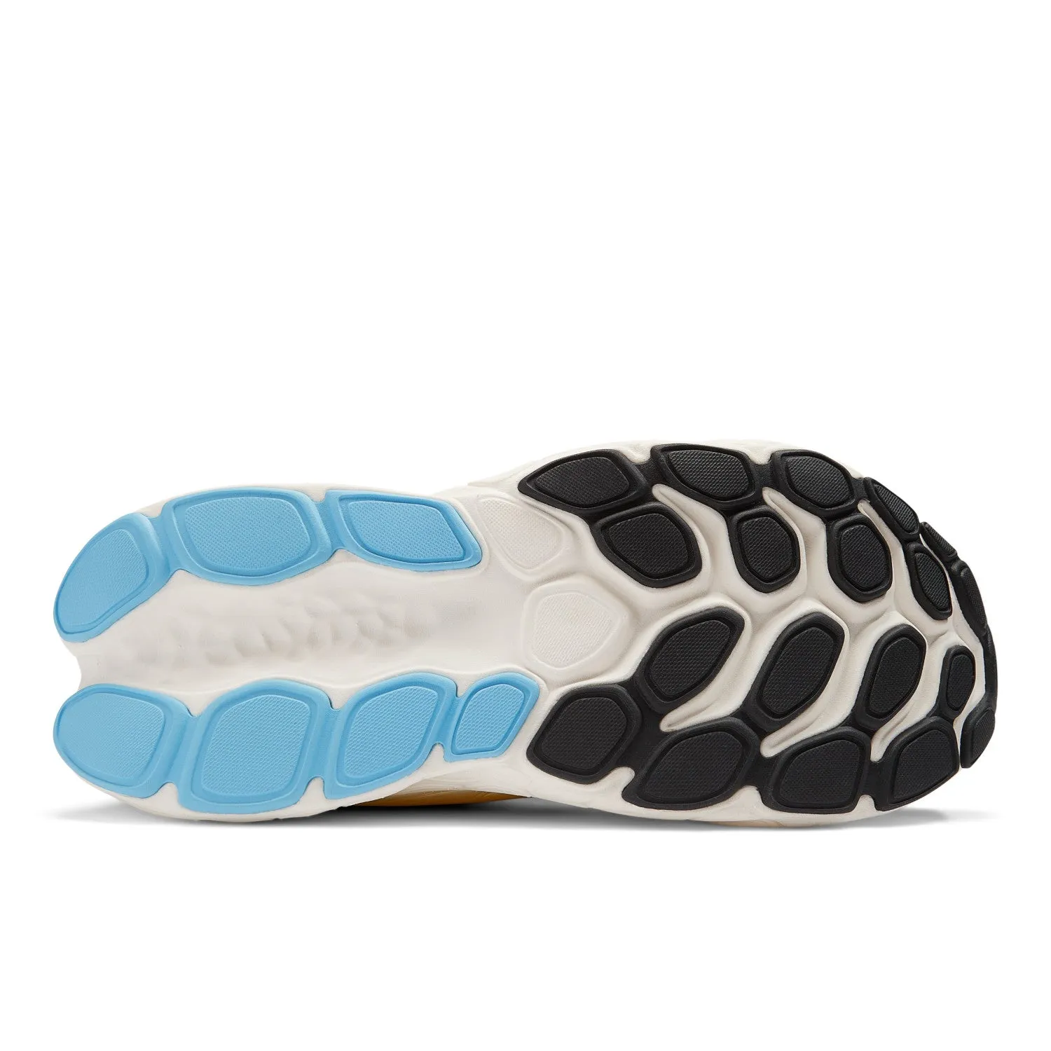 Men??s Fresh Foam More v4 (CD - Black/Coastal Blue/Ginger Lemon)