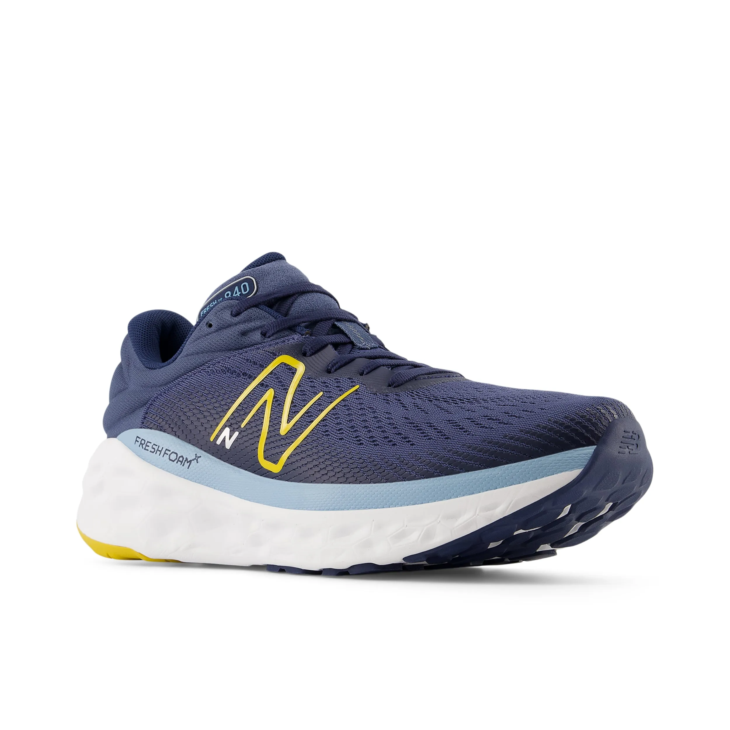 Men's Fresh Foam X 840F v1 (CE - Vintage Indigo/Ginger Lemon/Chrome Blue)
