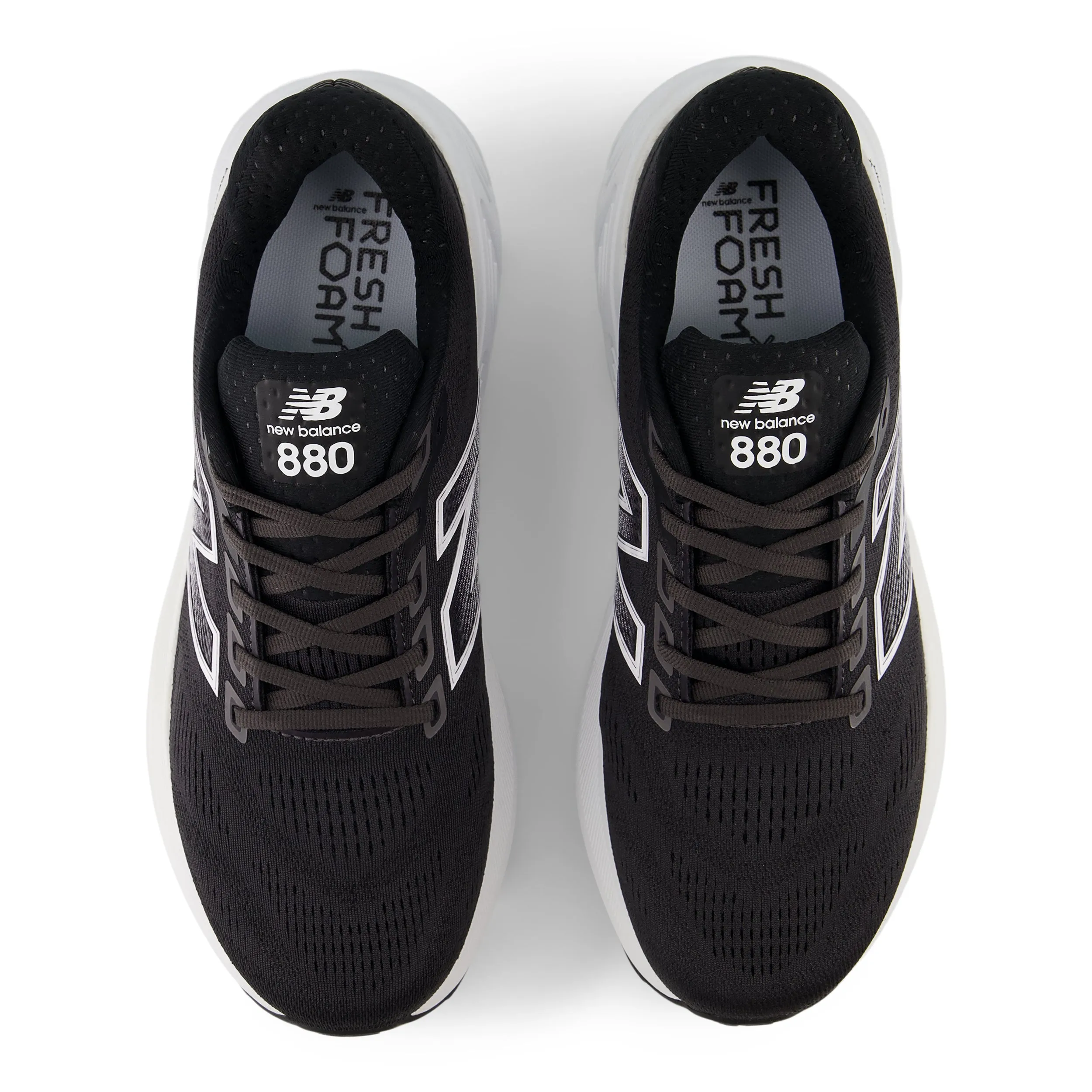 Men's Fresh Foam X 880v15 EXTRA WIDE (B - Black/White/Reflection)
