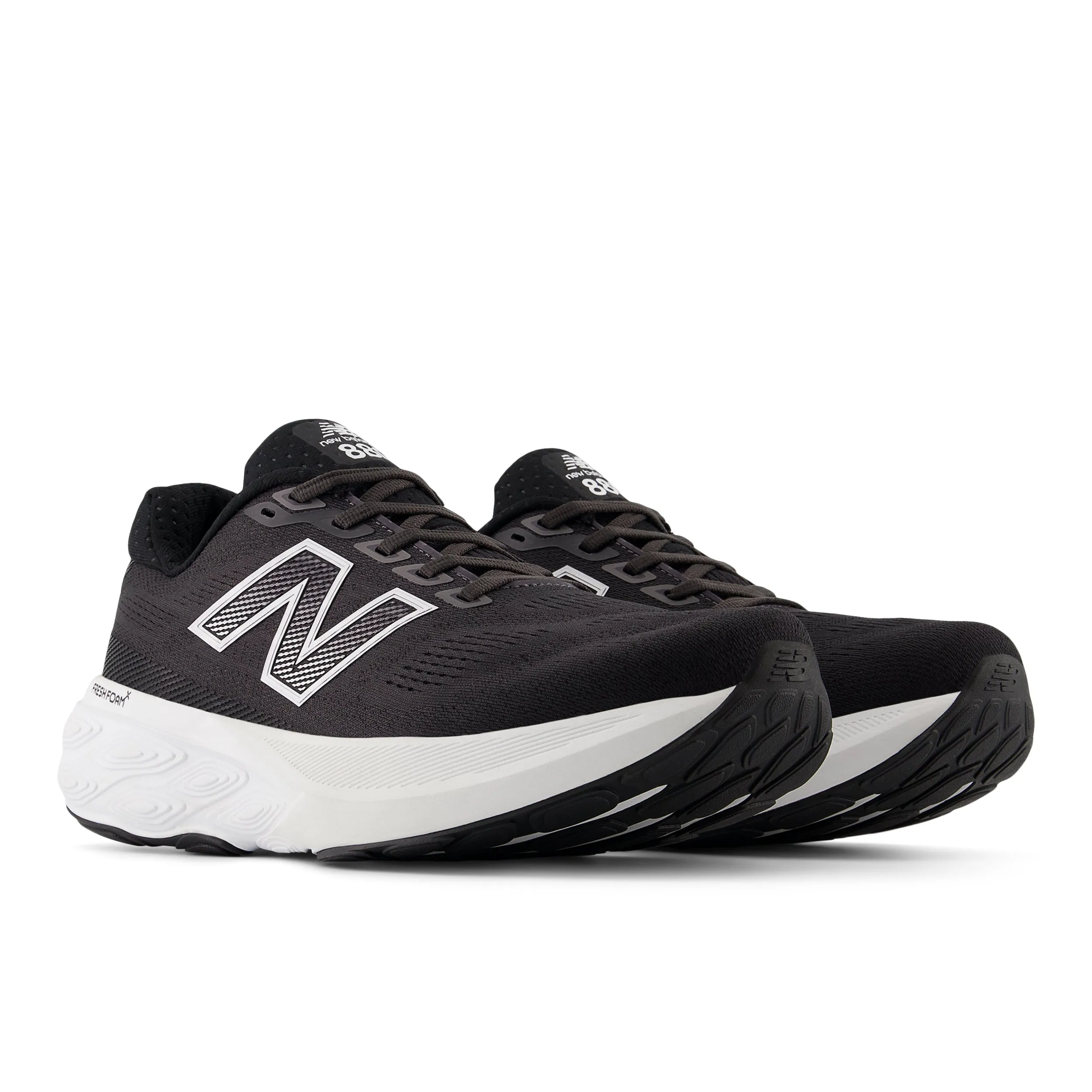 Men's Fresh Foam X 880v15 EXTRA WIDE (B - Black/White/Reflection)