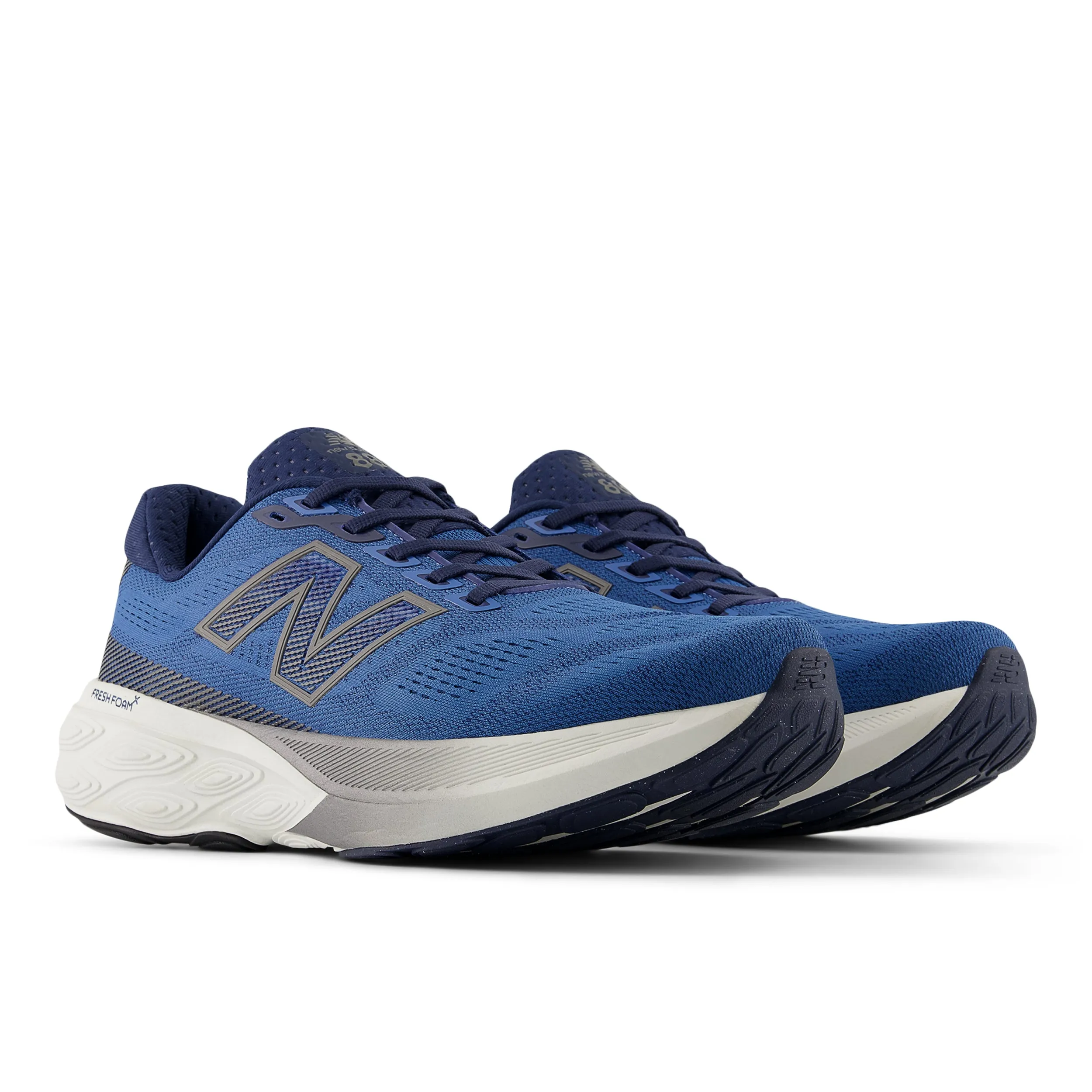 Men's Fresh Foam X 880v15 EXTRA WIDE (I - Sea Stone/NB Navy/Marmalade)