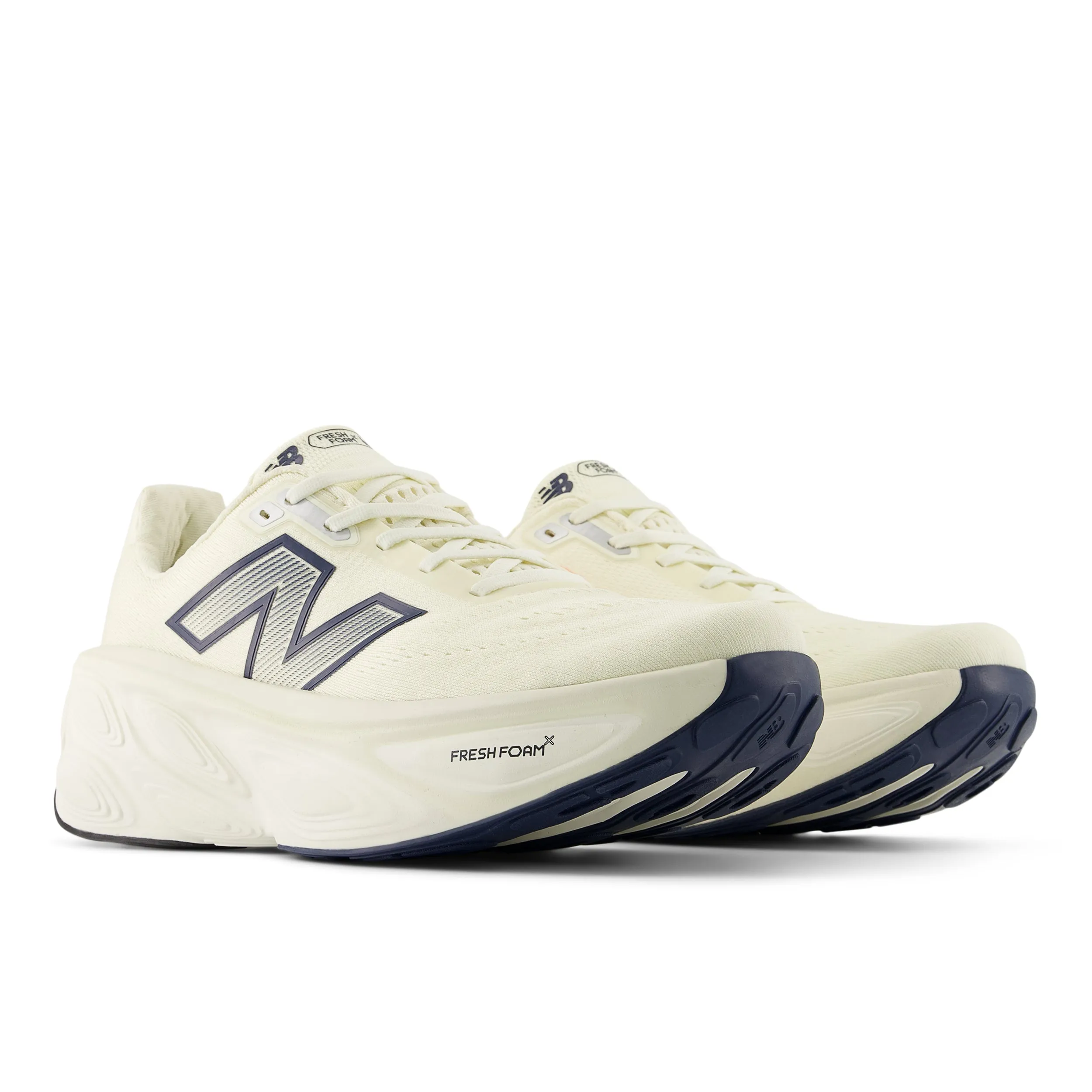 Men's Fresh Foam X More v5 (CF - Angora/Sea Salt/Hot Mango/NB Navy)