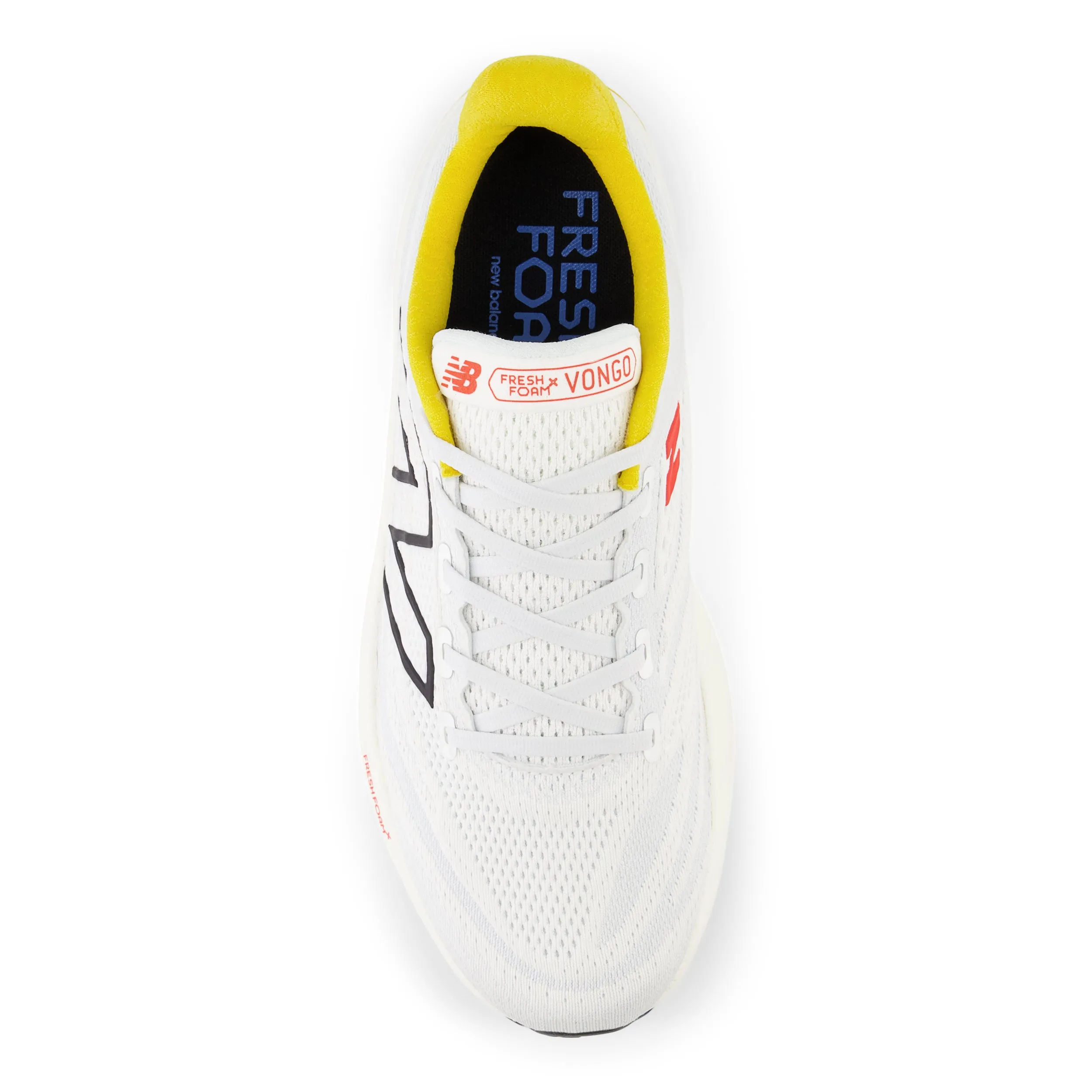 Men??s Fresh Foam X Vongo v6 (CM- White/Ginger Lemon/Black)
