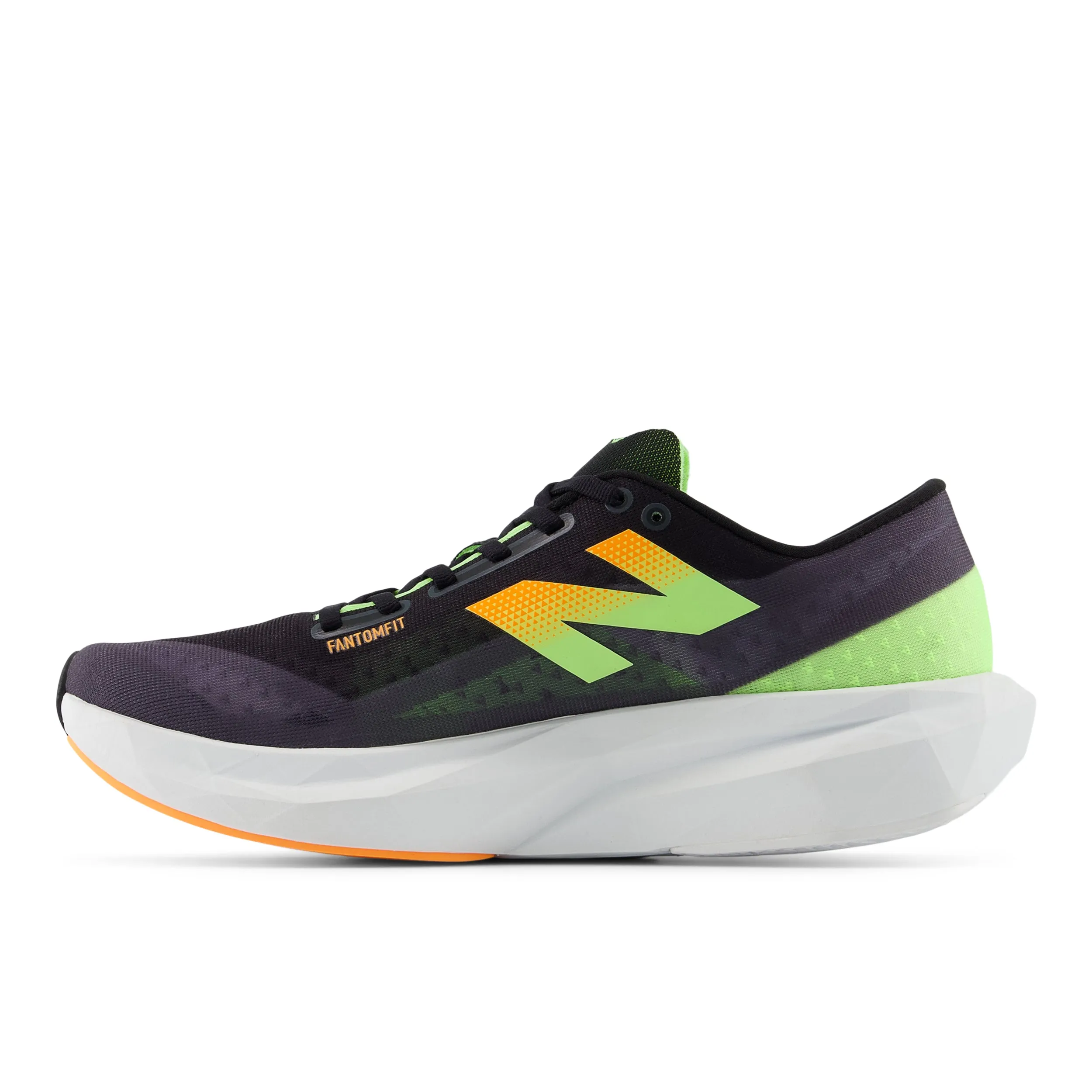 Men??s FuelCell Rebel v4 (CB - Black/Graphite/White Peach/Bleached Lime Glo)