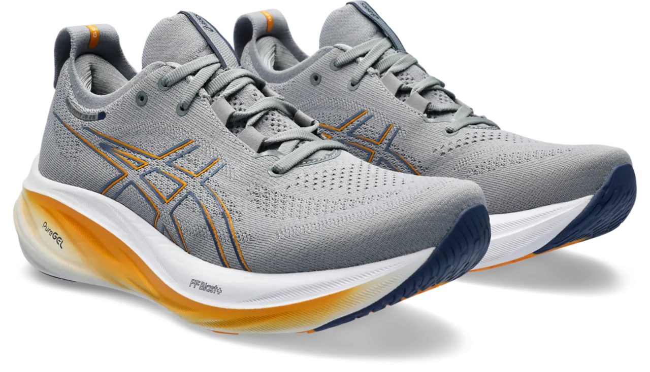 Men??s Gel-Nimbus 26 (020 - Sheet Rock/Thunder Blue)