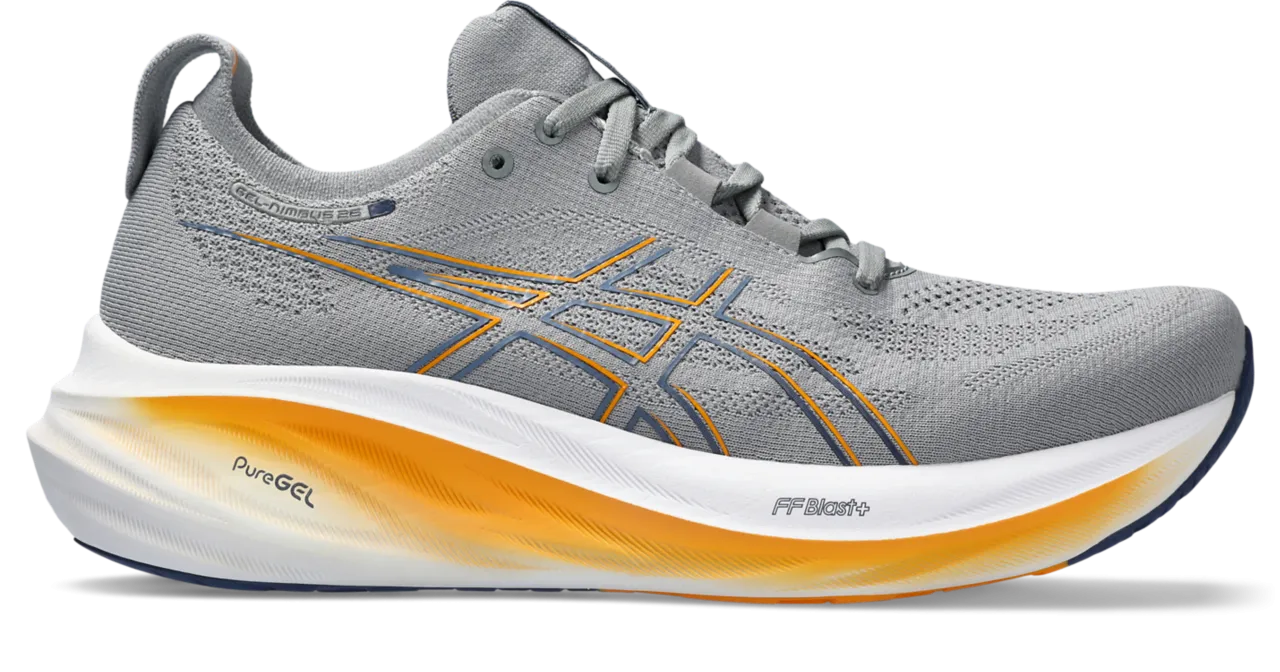 Men??s Gel-Nimbus 26 (020 - Sheet Rock/Thunder Blue)