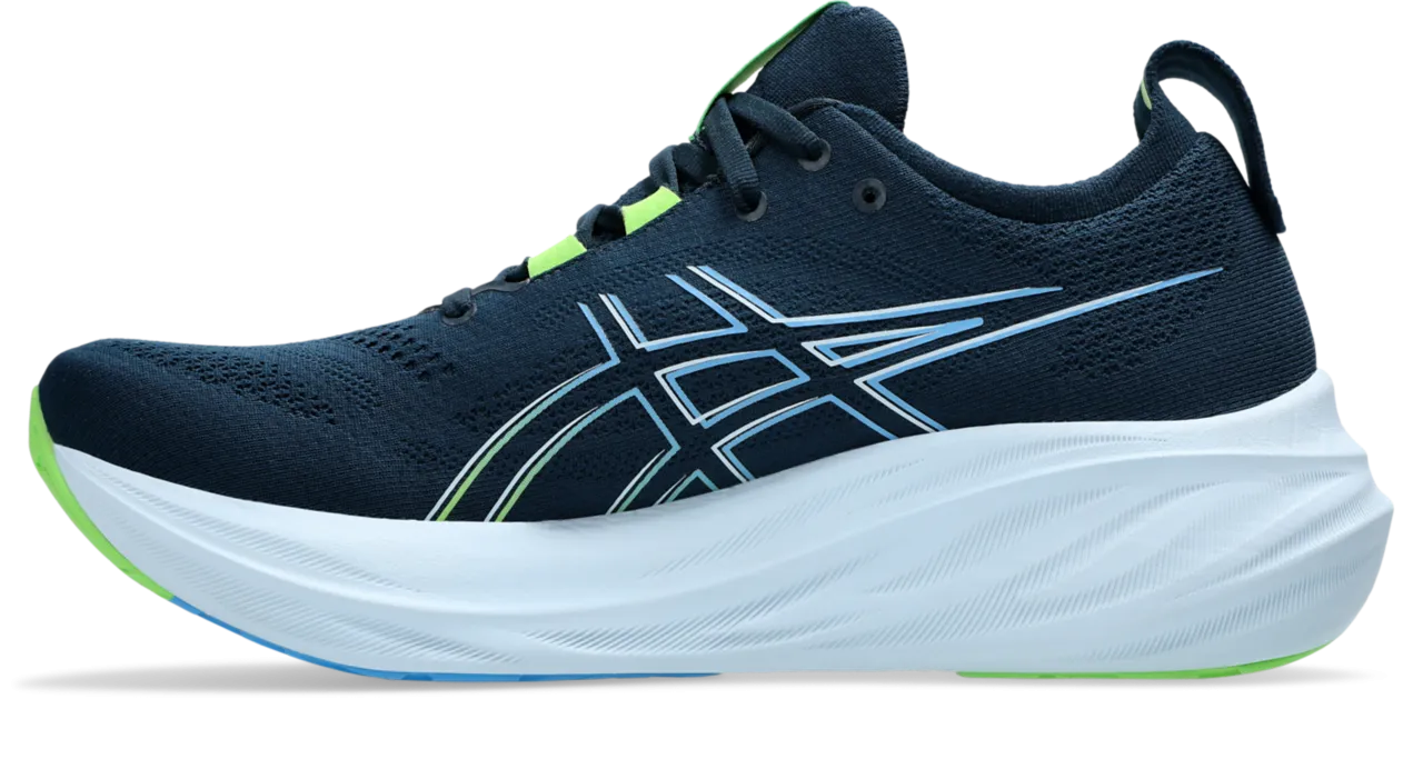 Men??s Gel-Nimbus 26 (400 - French Blue/Electric Lime)