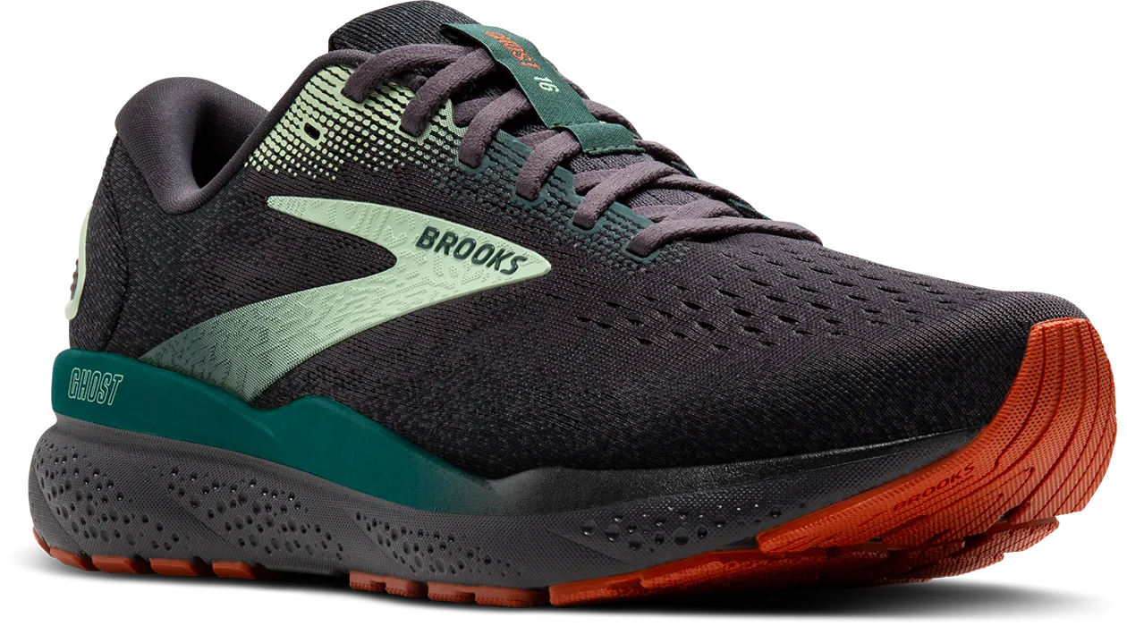 Men's Ghost 16 (038 - Blackened Pearl/June Bug/Green)