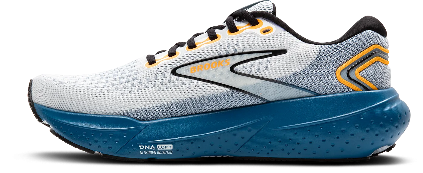 Men??s Glycerin 21 (158 - White/Sapphire/Orange)