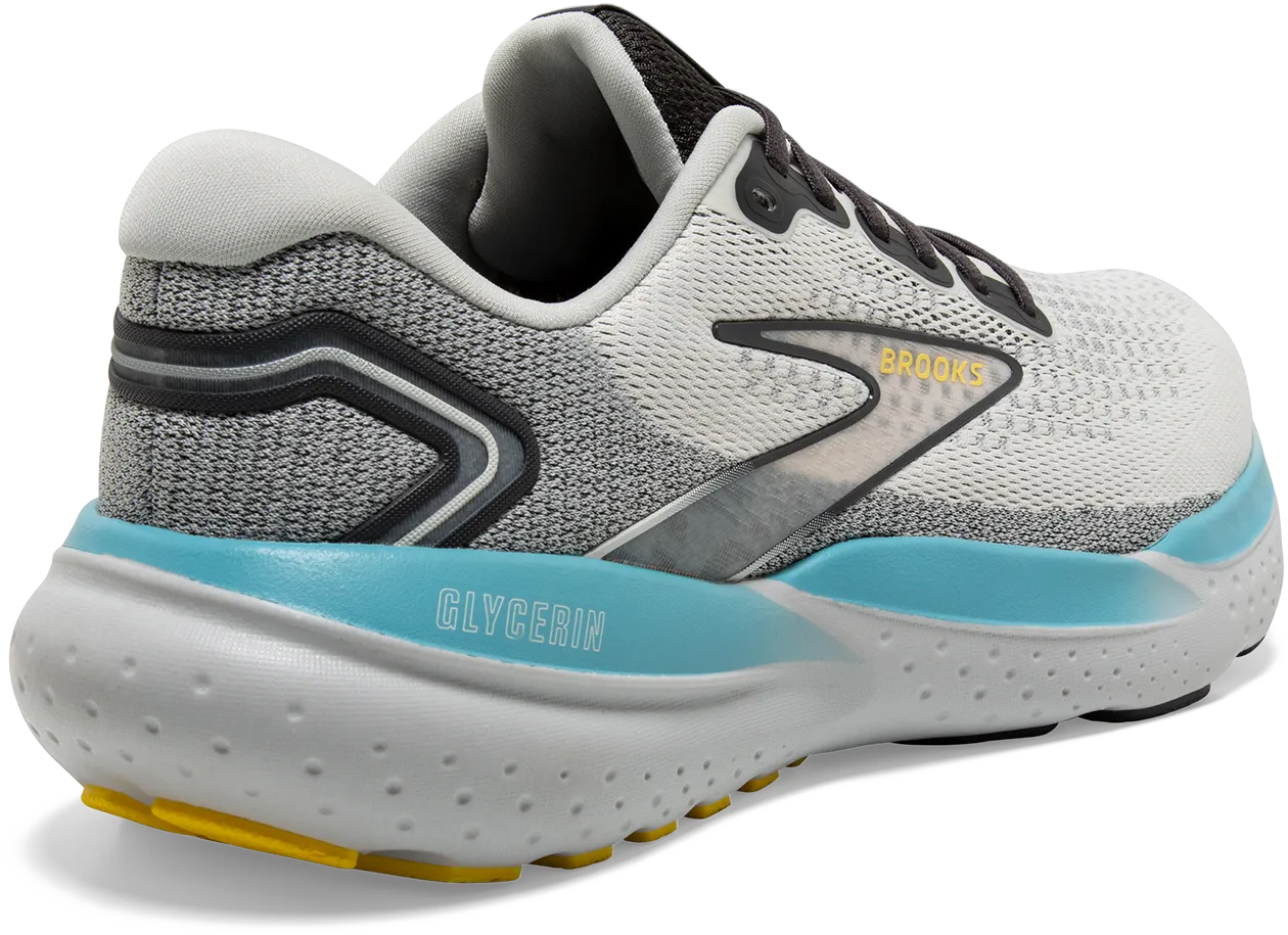 Men??s Glycerin 21 WIDE (184 - Coconut/Forged Iron/Yellow)