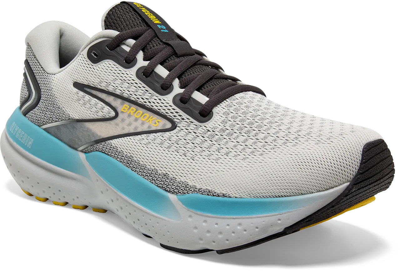 Men??s Glycerin 21 WIDE (184 - Coconut/Forged Iron/Yellow)