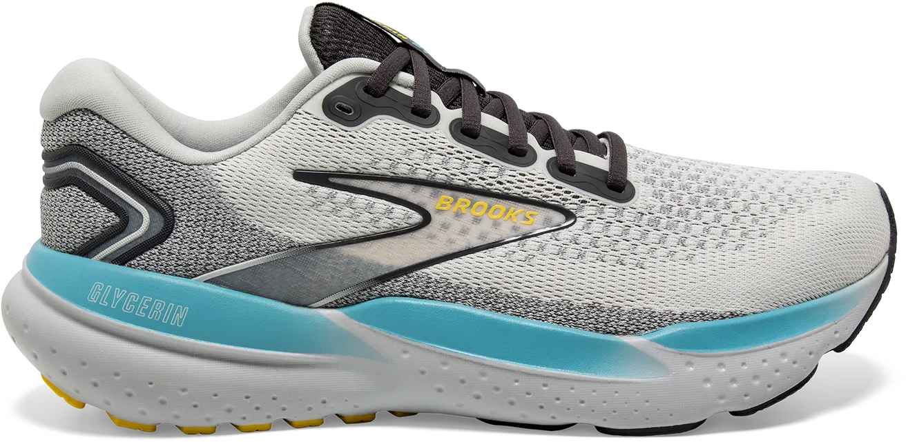 Men??s Glycerin 21 WIDE (184 - Coconut/Forged Iron/Yellow)