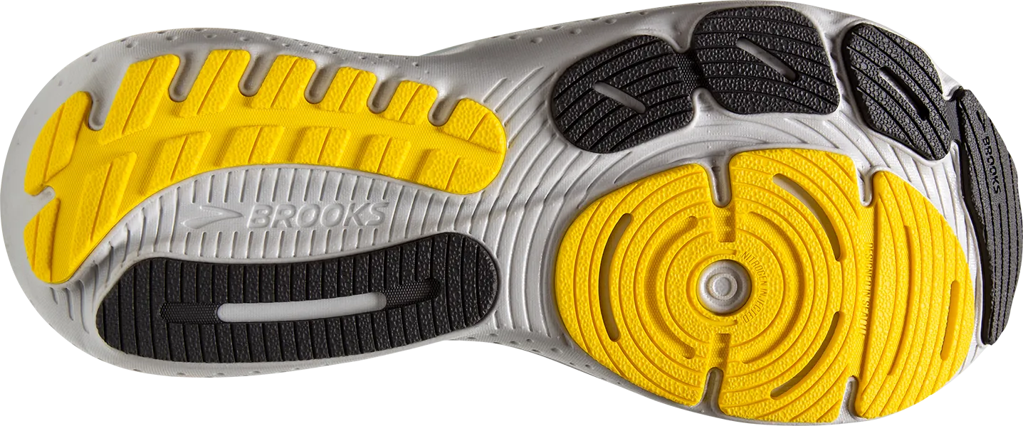 Men??s Glycerin 21 WIDE (184 - Coconut/Forged Iron/Yellow)