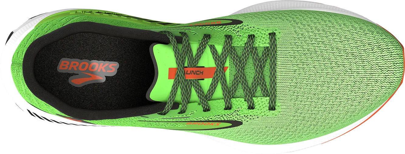 Men's Launch GTS 10 (308 - Green Gecko/Red Orange/White)