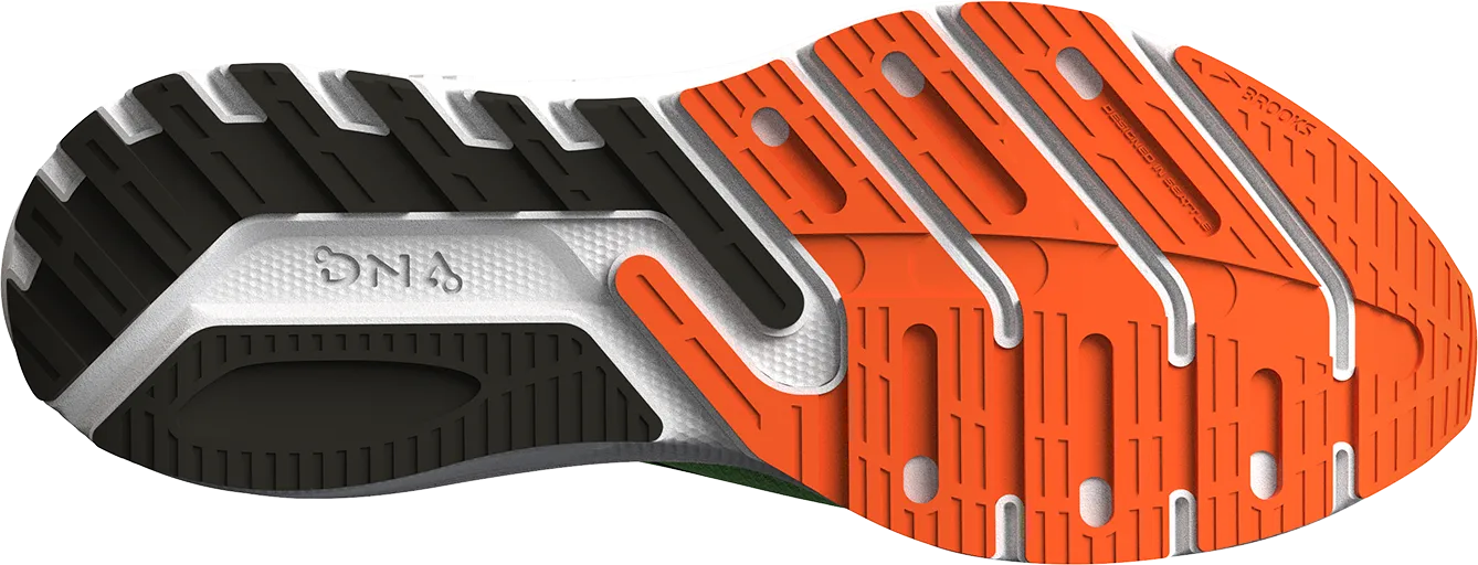 Men's Launch GTS 10 (308 - Green Gecko/Red Orange/White)