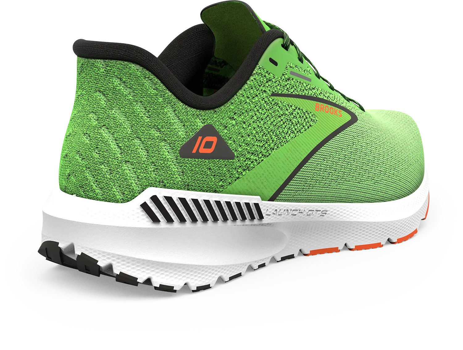 Men's Launch GTS 10 (308 - Green Gecko/Red Orange/White)