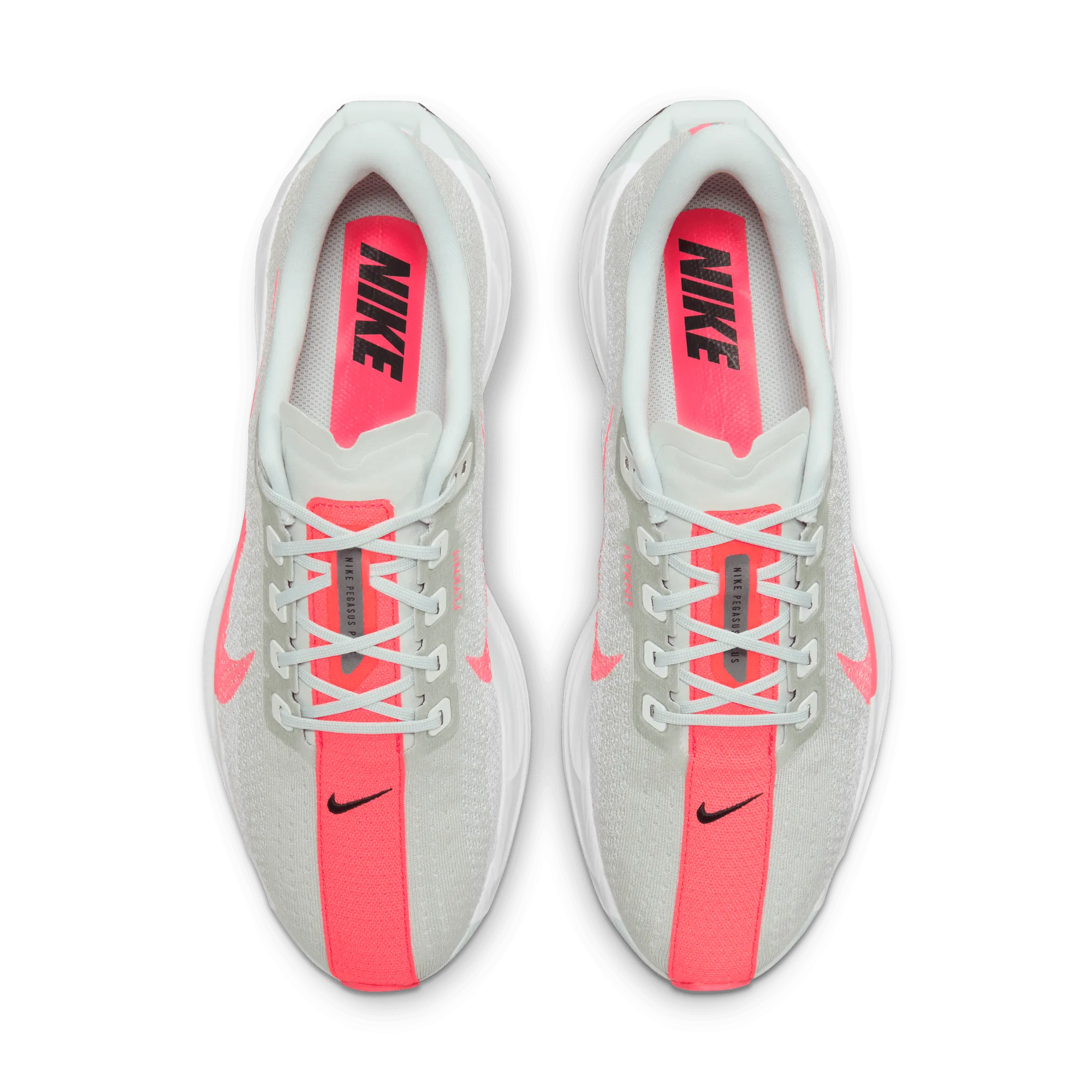 Men??s Pegasus Plus (001 - Barely Grey/Hot Punch-White-Black)